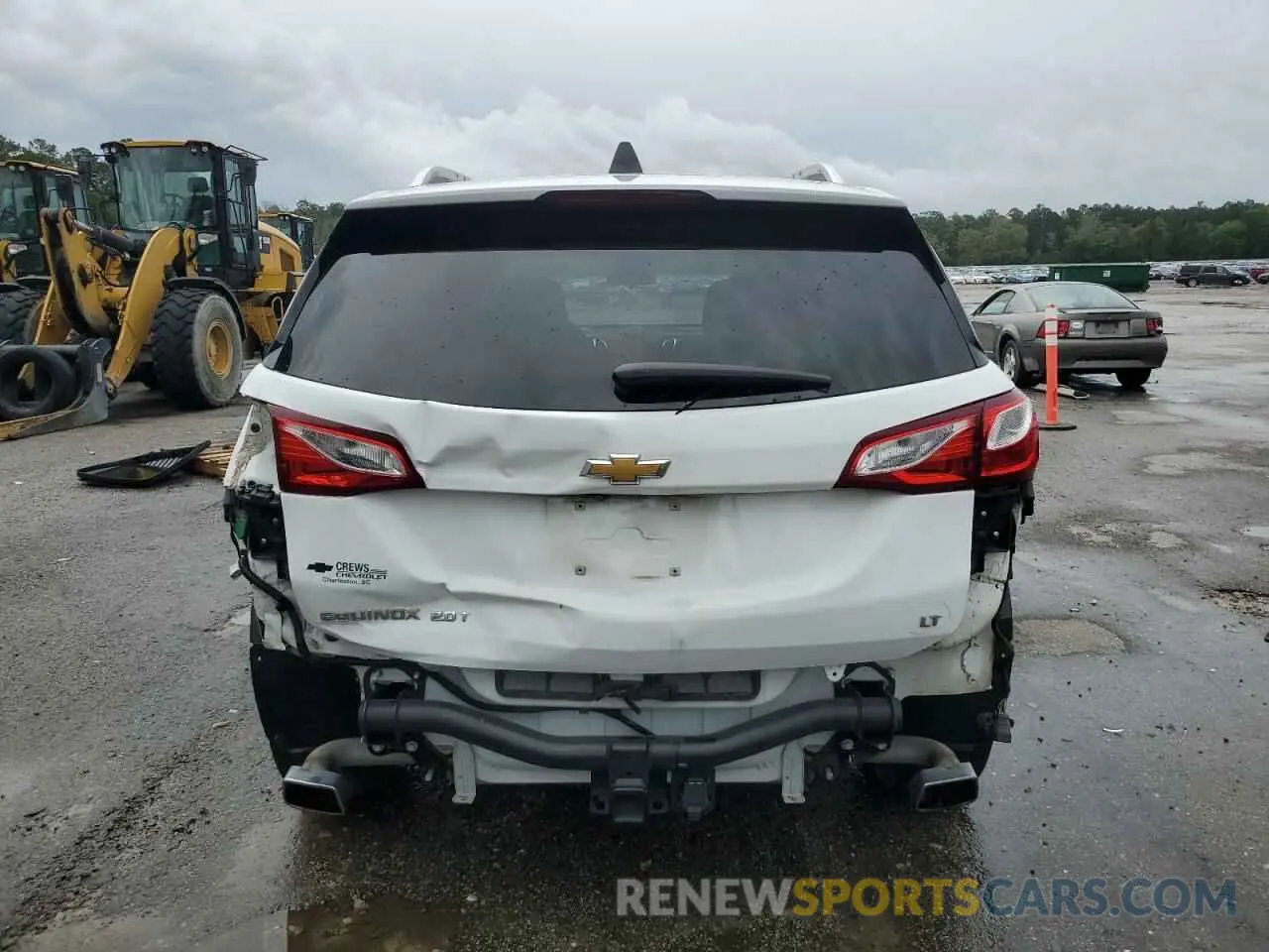 6 fotografías del automóvil dañado 3GNAXLEX0LS509016 CHEVROLET EQUINOX 2020