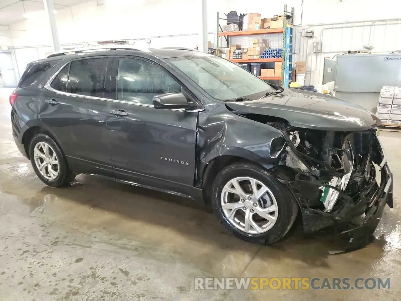 4 fotografías del automóvil dañado 3GNAXLEX0LS587473 CHEVROLET EQUINOX 2020