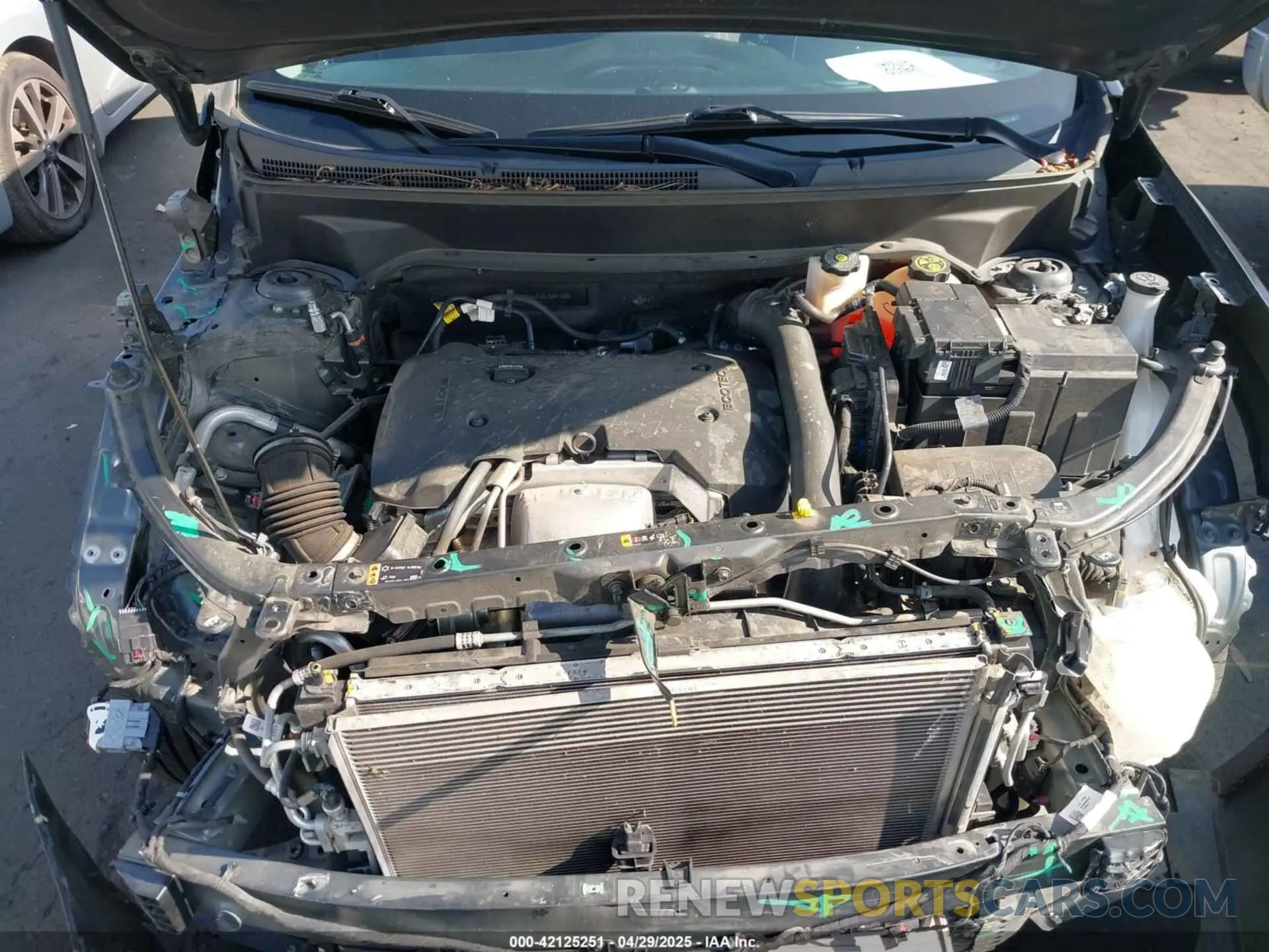 10 fotografías del automóvil dañado 3GNAXLEX0LS591183 CHEVROLET EQUINOX 2020