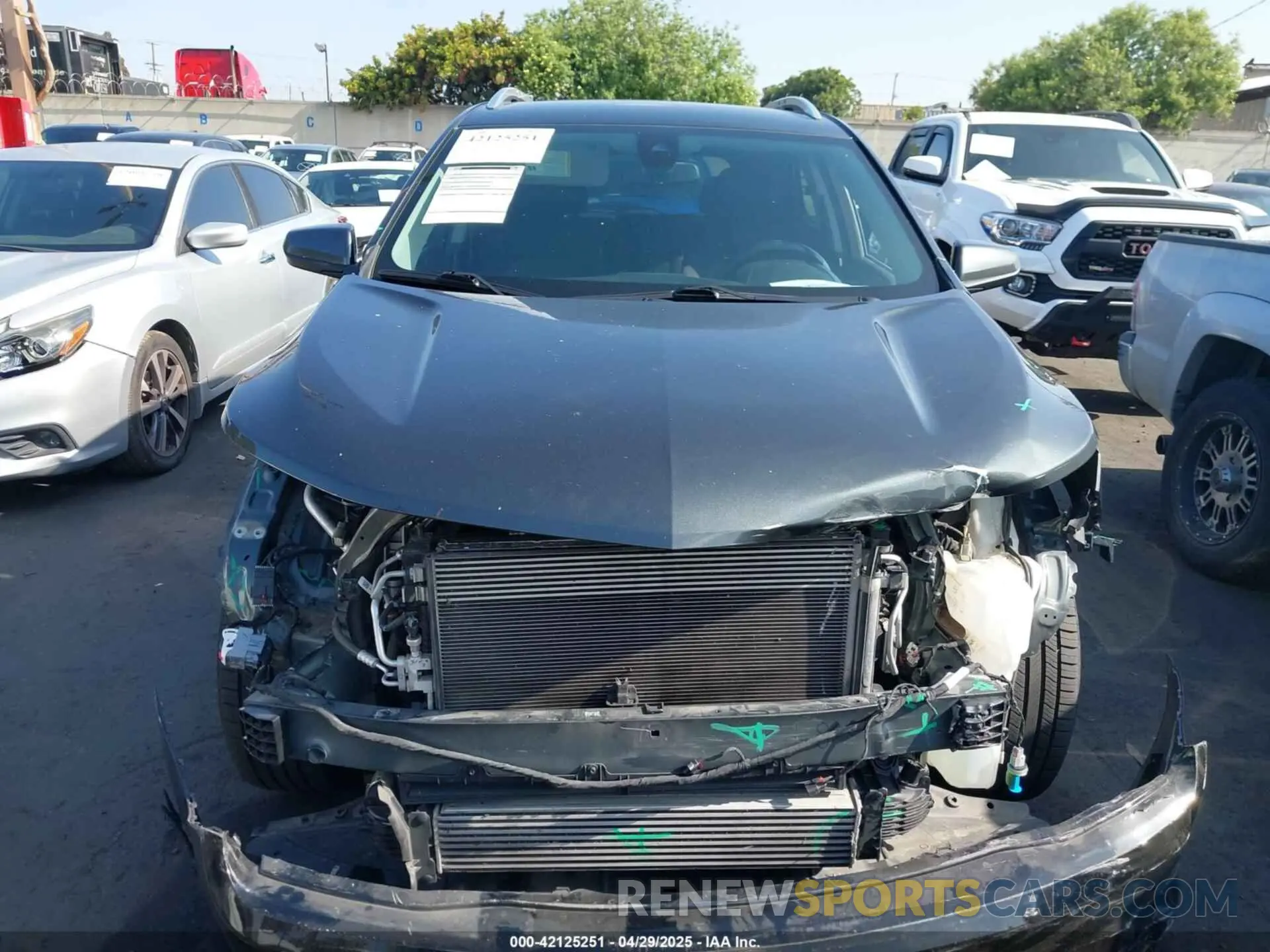 13 fotografías del automóvil dañado 3GNAXLEX0LS591183 CHEVROLET EQUINOX 2020