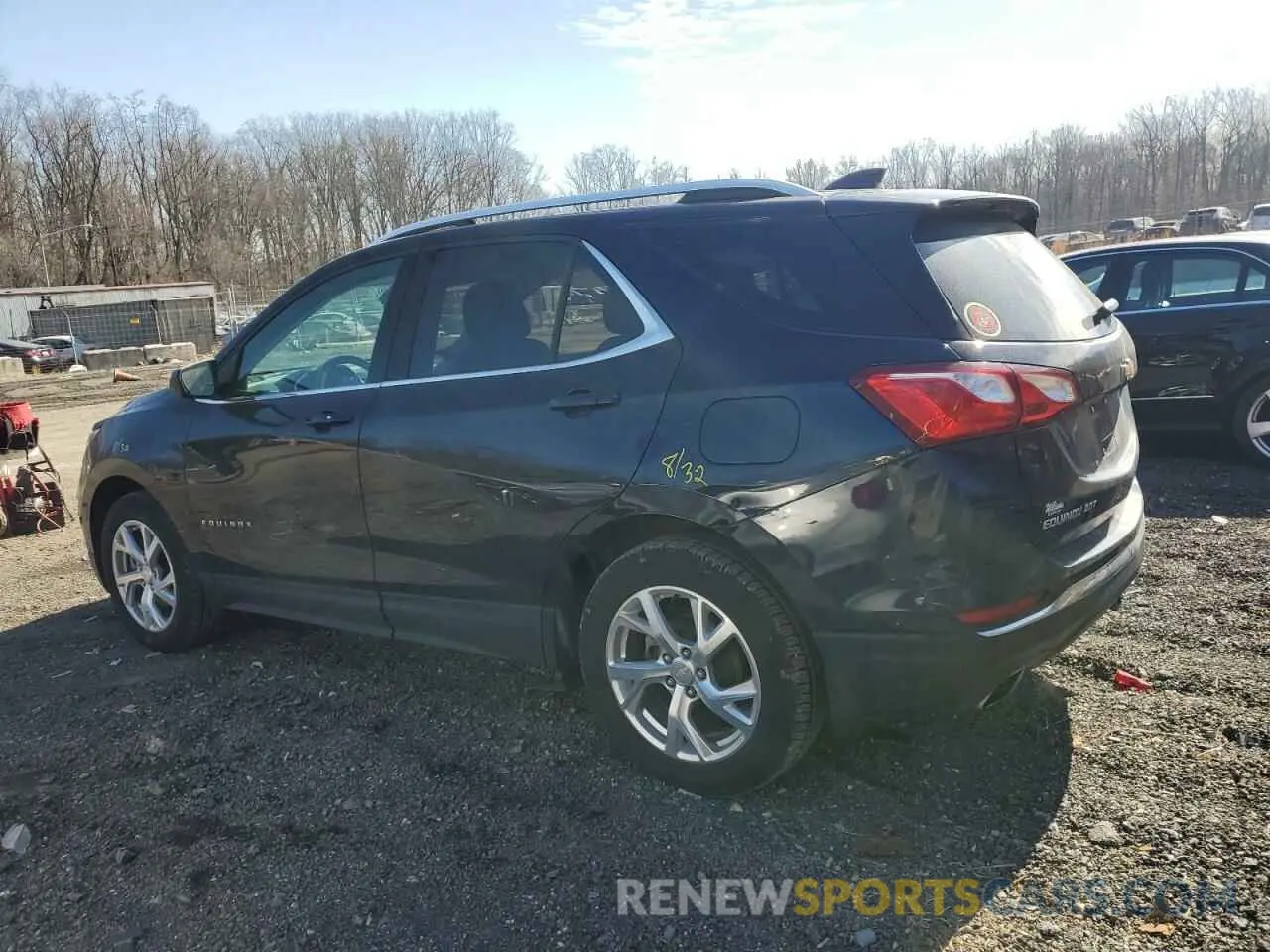 2 fotografías del automóvil dañado 3GNAXLEX1LS563070 CHEVROLET EQUINOX 2020
