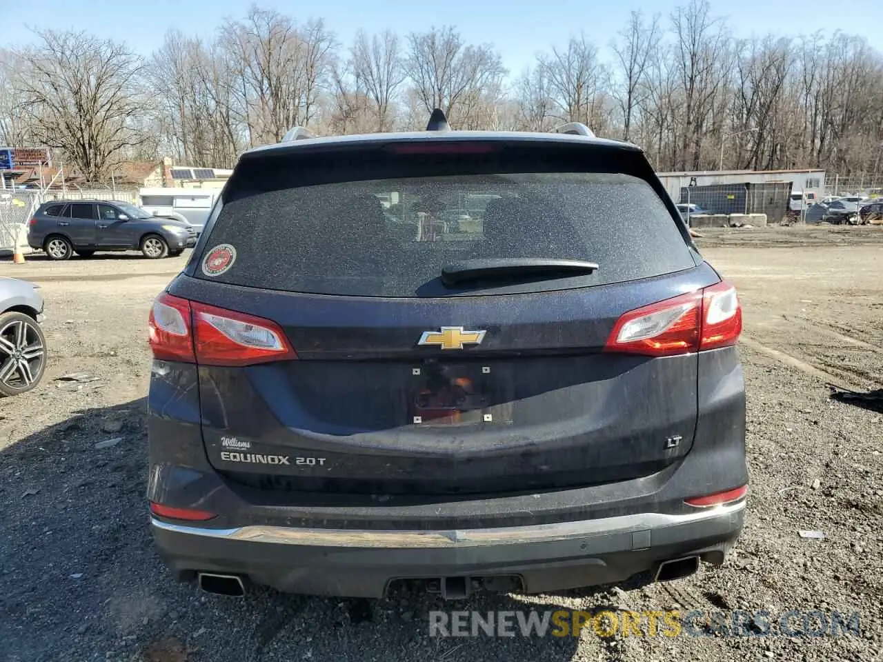 6 fotografías del automóvil dañado 3GNAXLEX1LS563070 CHEVROLET EQUINOX 2020