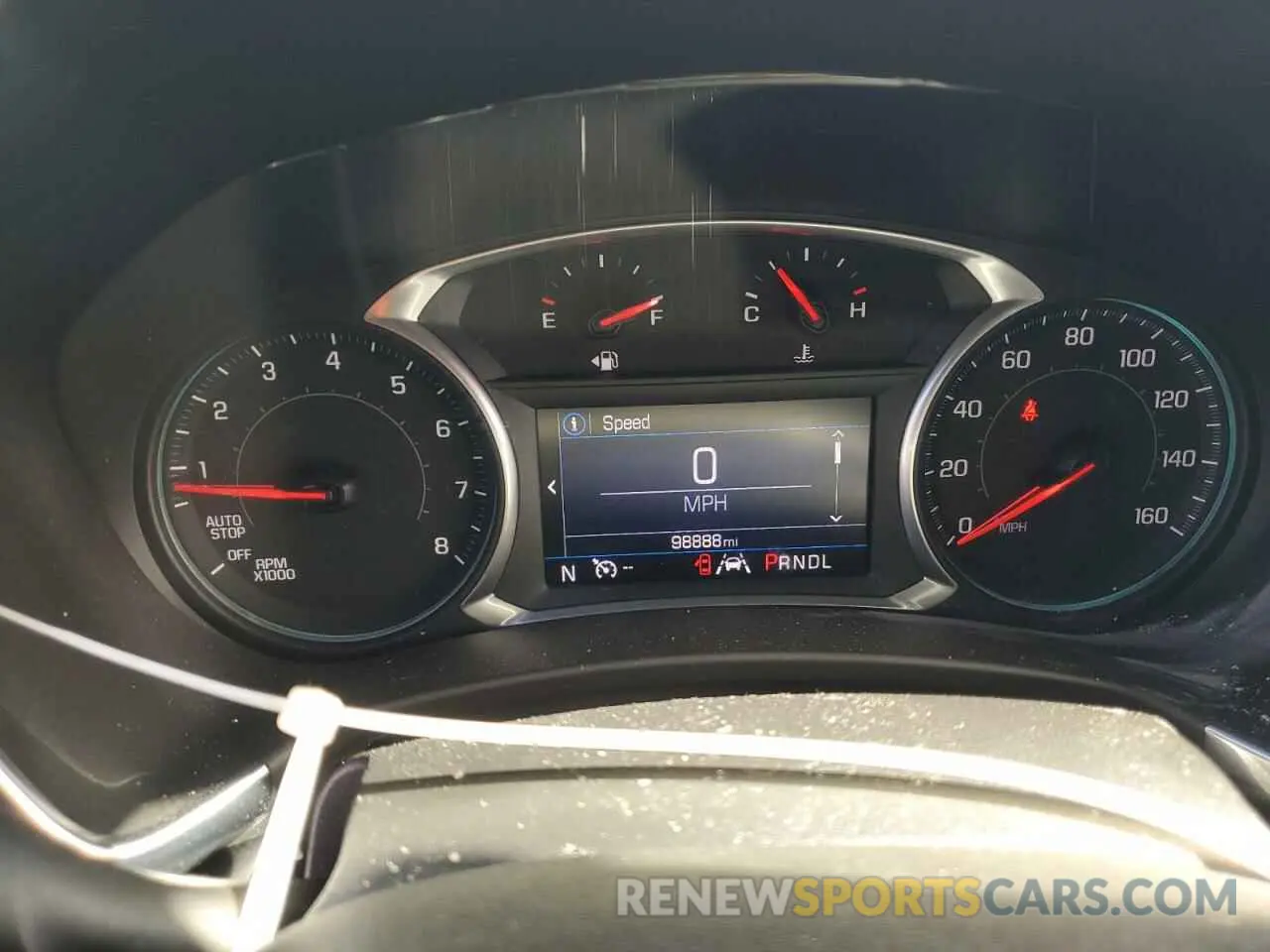 9 fotografías del automóvil dañado 3GNAXLEX1LS563070 CHEVROLET EQUINOX 2020