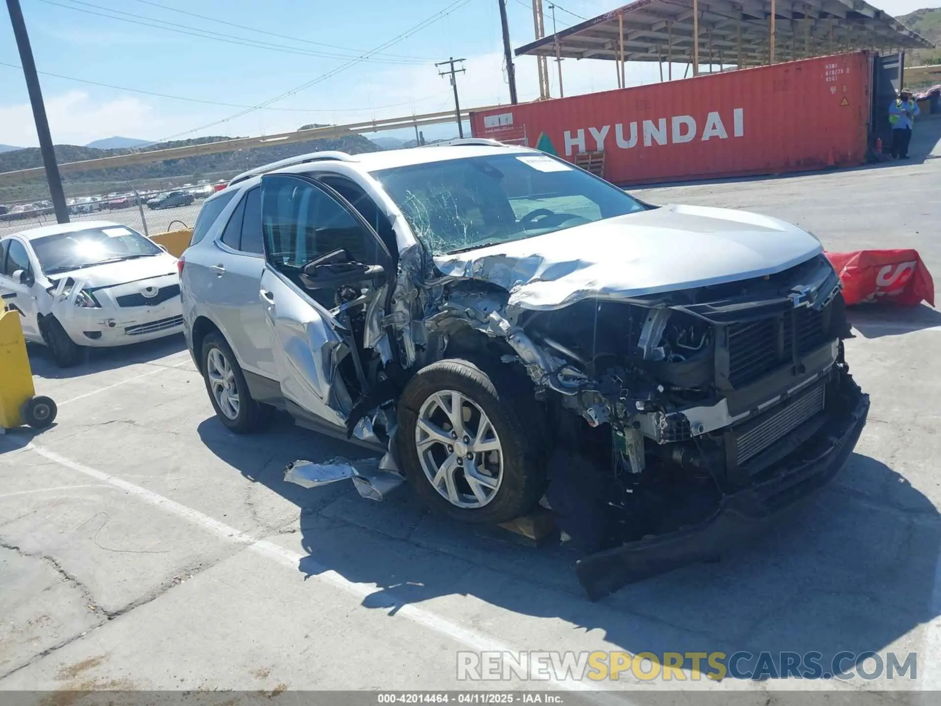 1 fotografías del automóvil dañado 3GNAXLEX2LS609943 CHEVROLET EQUINOX 2020