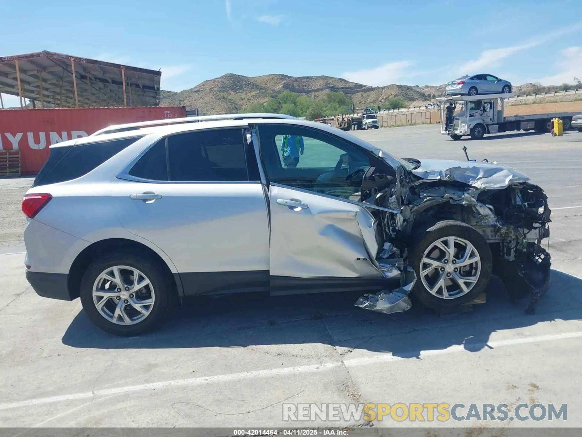 13 fotografías del automóvil dañado 3GNAXLEX2LS609943 CHEVROLET EQUINOX 2020