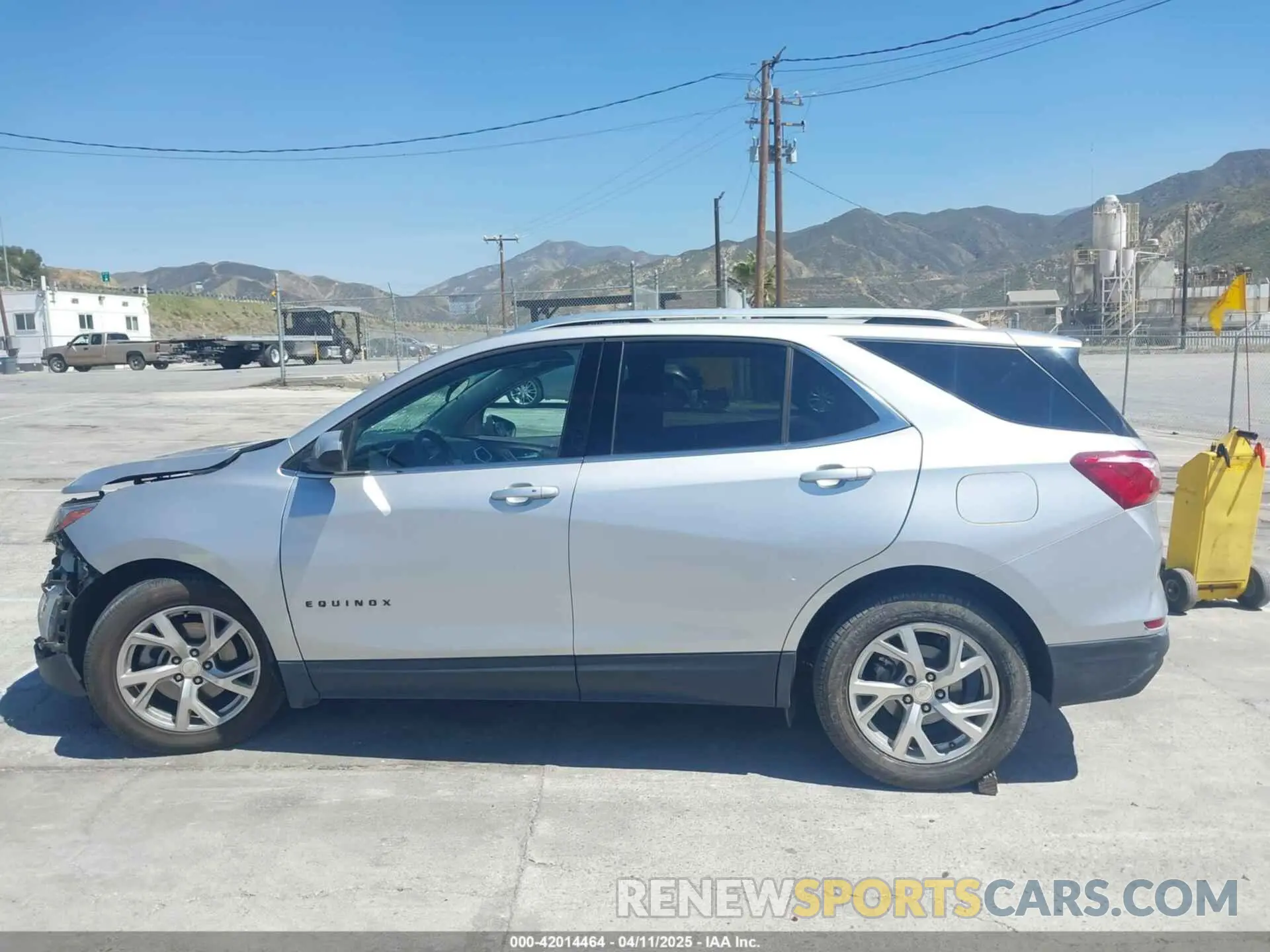 14 fotografías del automóvil dañado 3GNAXLEX2LS609943 CHEVROLET EQUINOX 2020