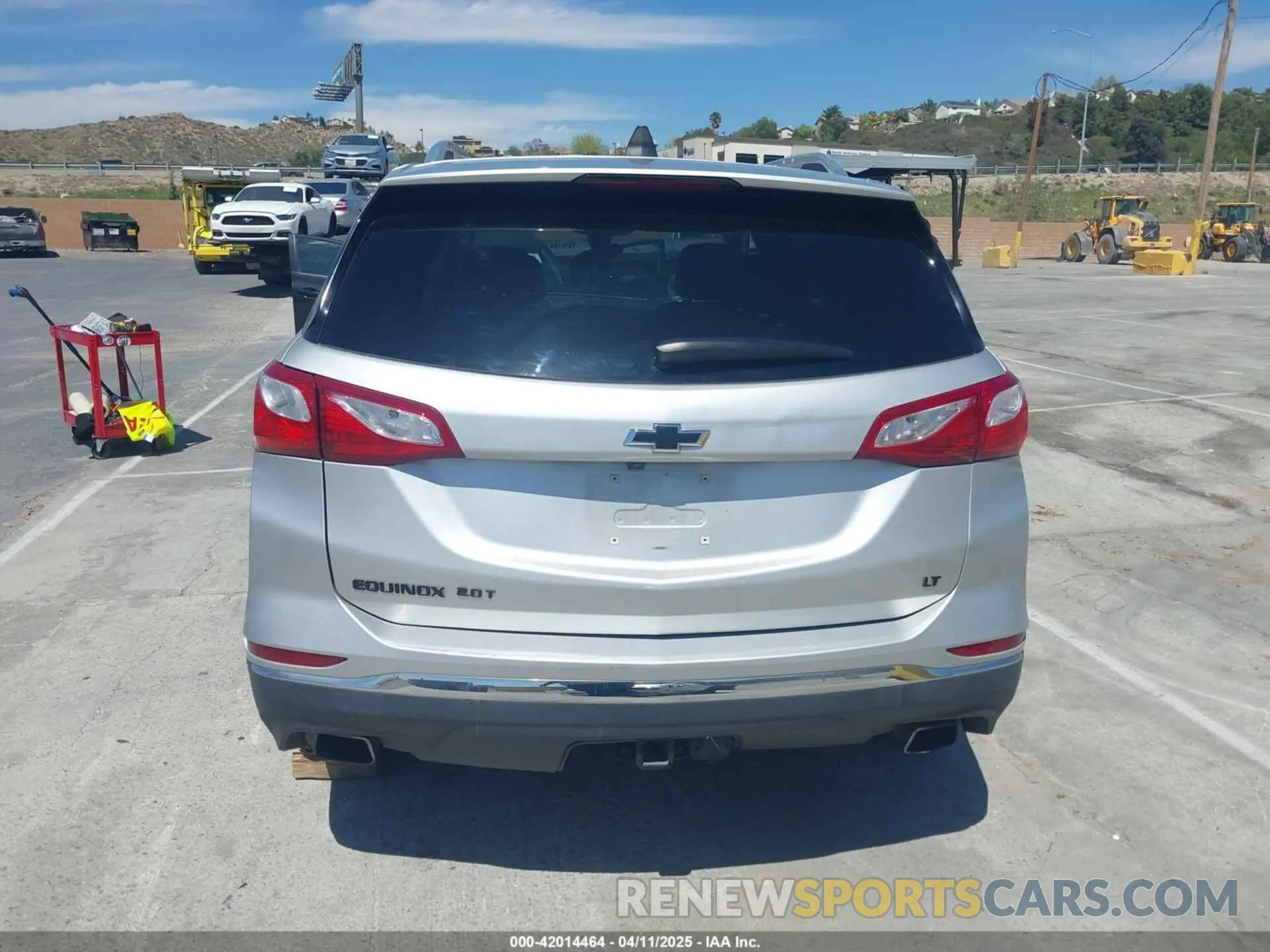16 fotografías del automóvil dañado 3GNAXLEX2LS609943 CHEVROLET EQUINOX 2020