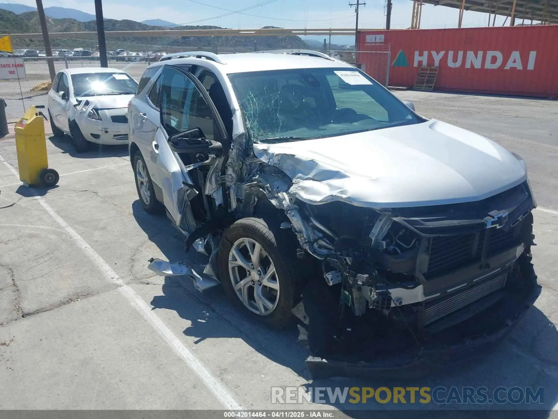 6 fotografías del automóvil dañado 3GNAXLEX2LS609943 CHEVROLET EQUINOX 2020