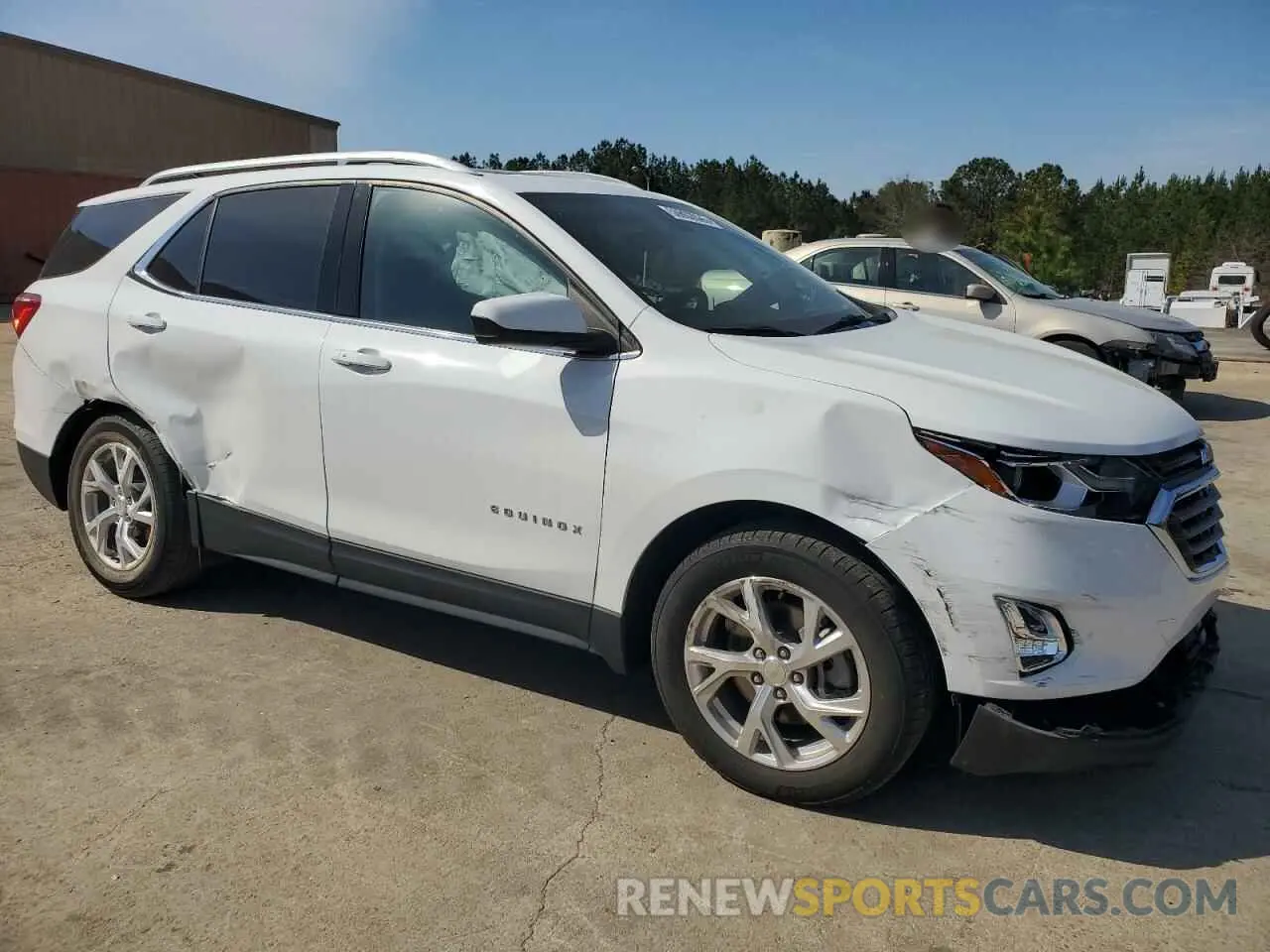 4 fotografías del automóvil dañado 3GNAXLEX3LS733221 CHEVROLET EQUINOX 2020