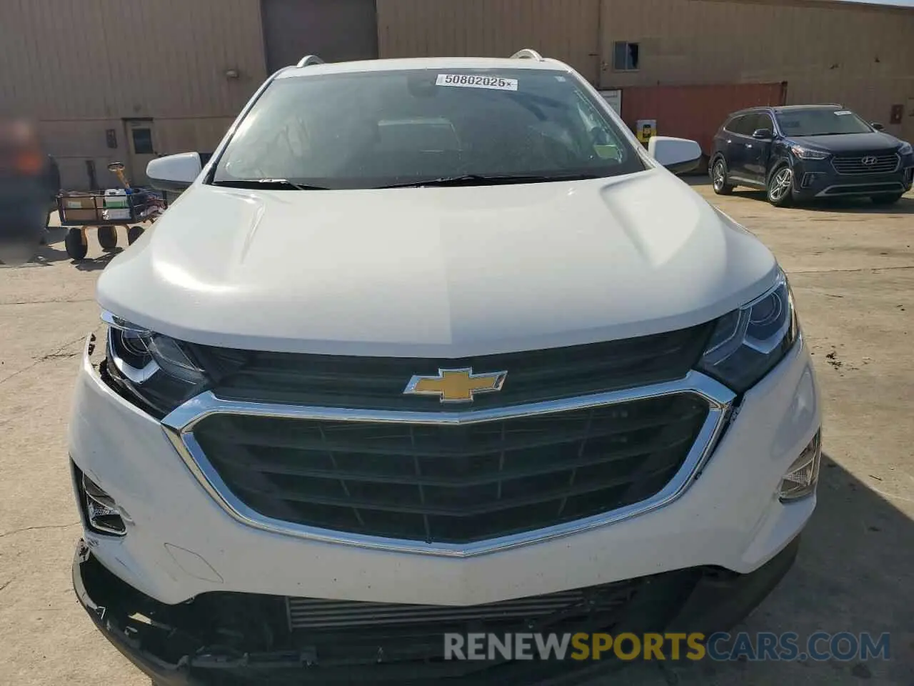 5 fotografías del automóvil dañado 3GNAXLEX3LS733221 CHEVROLET EQUINOX 2020