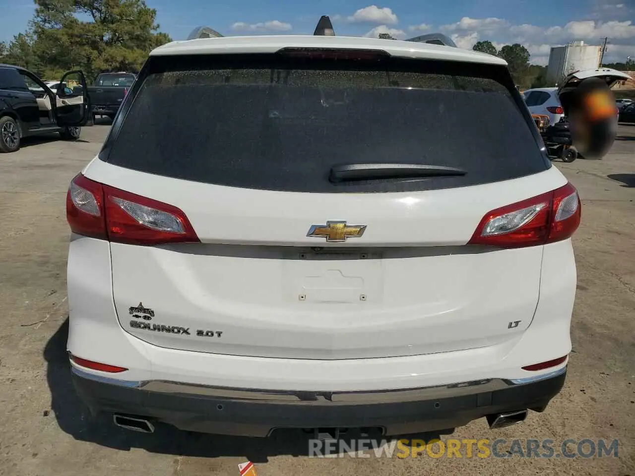 6 fotografías del automóvil dañado 3GNAXLEX3LS733221 CHEVROLET EQUINOX 2020