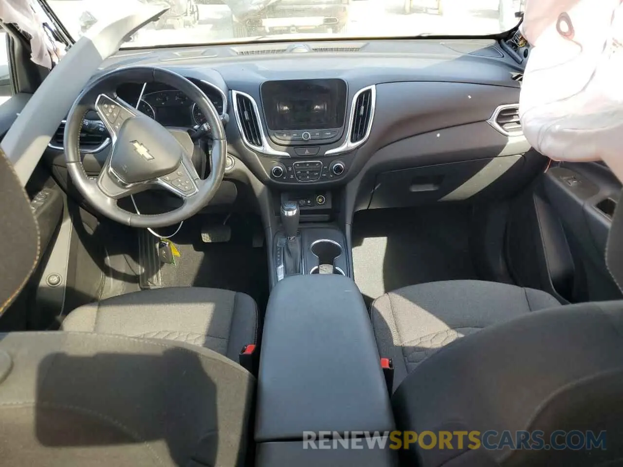 8 fotografías del automóvil dañado 3GNAXLEX3LS733221 CHEVROLET EQUINOX 2020