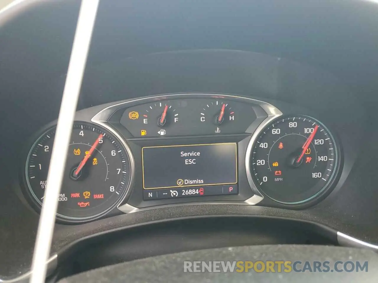 9 fotografías del automóvil dañado 3GNAXLEX3LS733221 CHEVROLET EQUINOX 2020