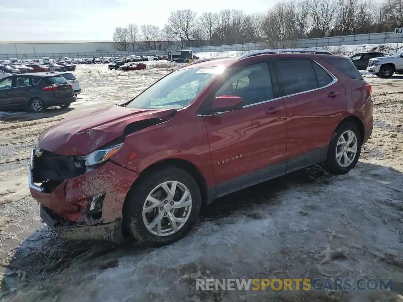 1 fotografías del automóvil dañado 3GNAXLEX8LS531149 CHEVROLET EQUINOX 2020