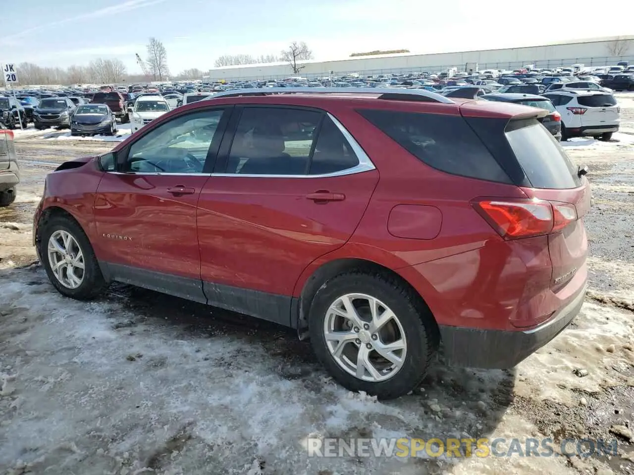 2 fotografías del automóvil dañado 3GNAXLEX8LS531149 CHEVROLET EQUINOX 2020