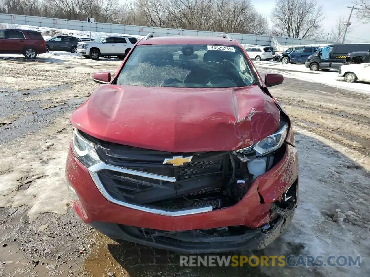 5 fotografías del automóvil dañado 3GNAXLEX8LS531149 CHEVROLET EQUINOX 2020