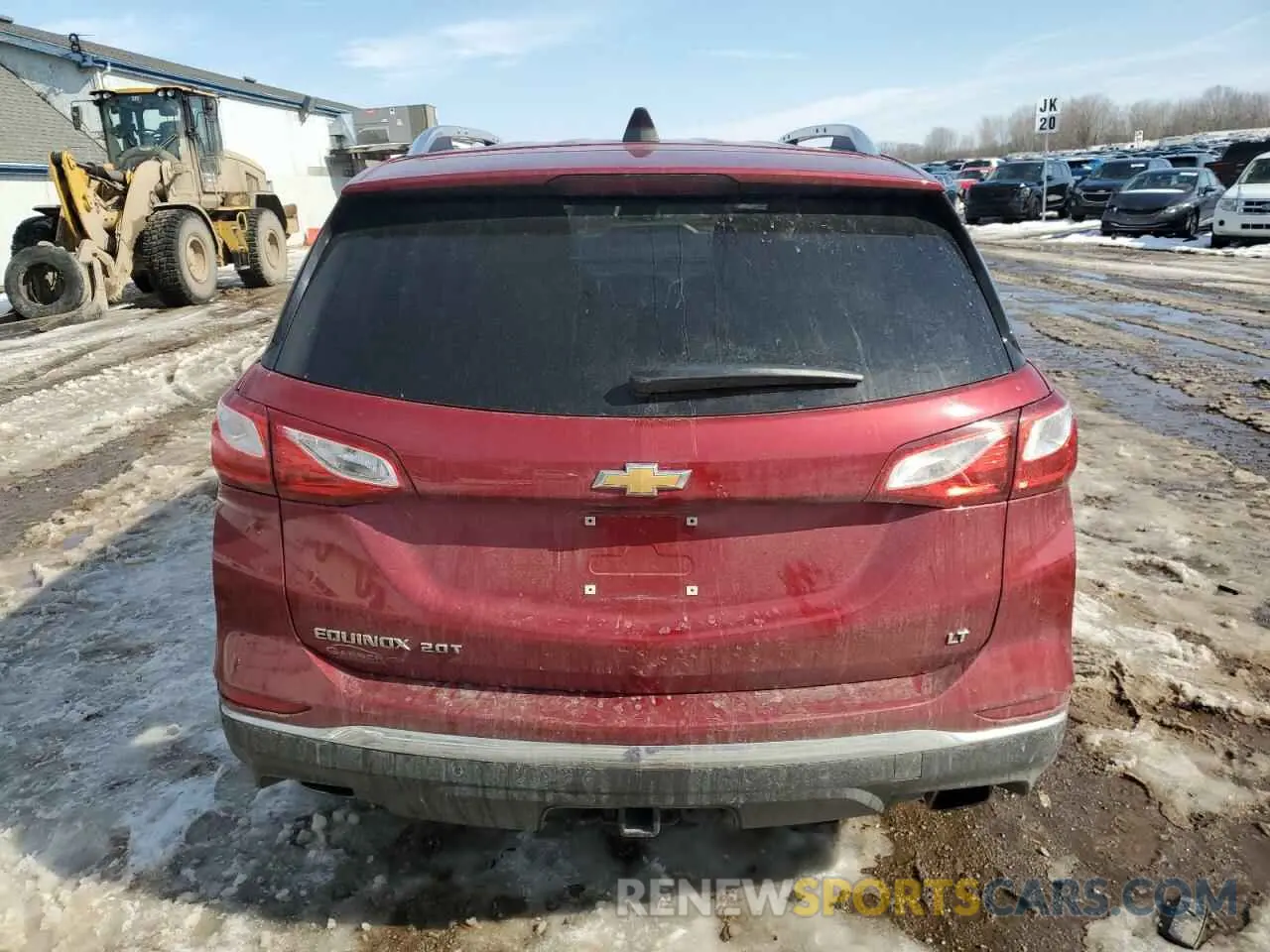 6 fotografías del automóvil dañado 3GNAXLEX8LS531149 CHEVROLET EQUINOX 2020
