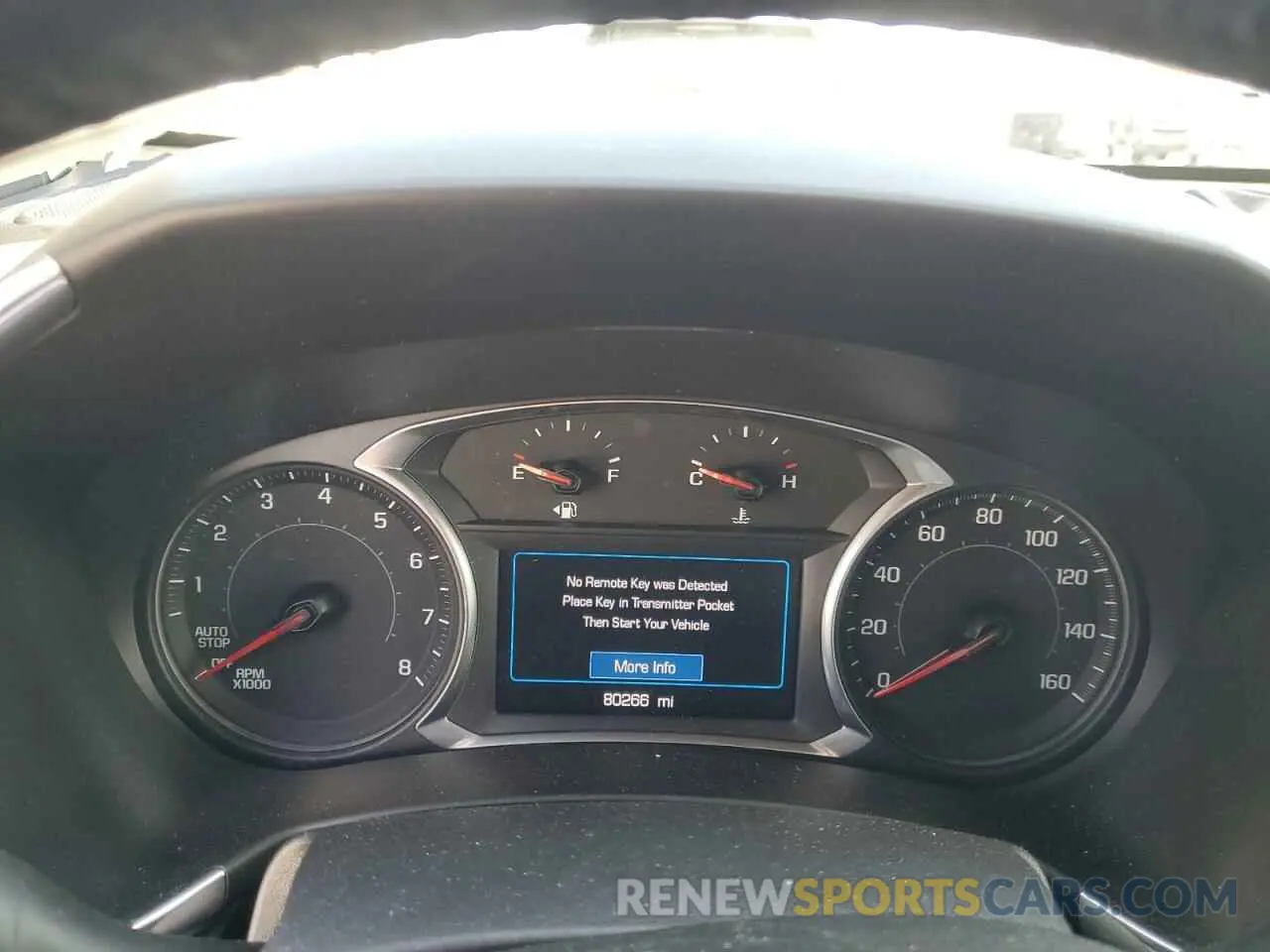 9 fotografías del automóvil dañado 3GNAXLEX8LS531149 CHEVROLET EQUINOX 2020
