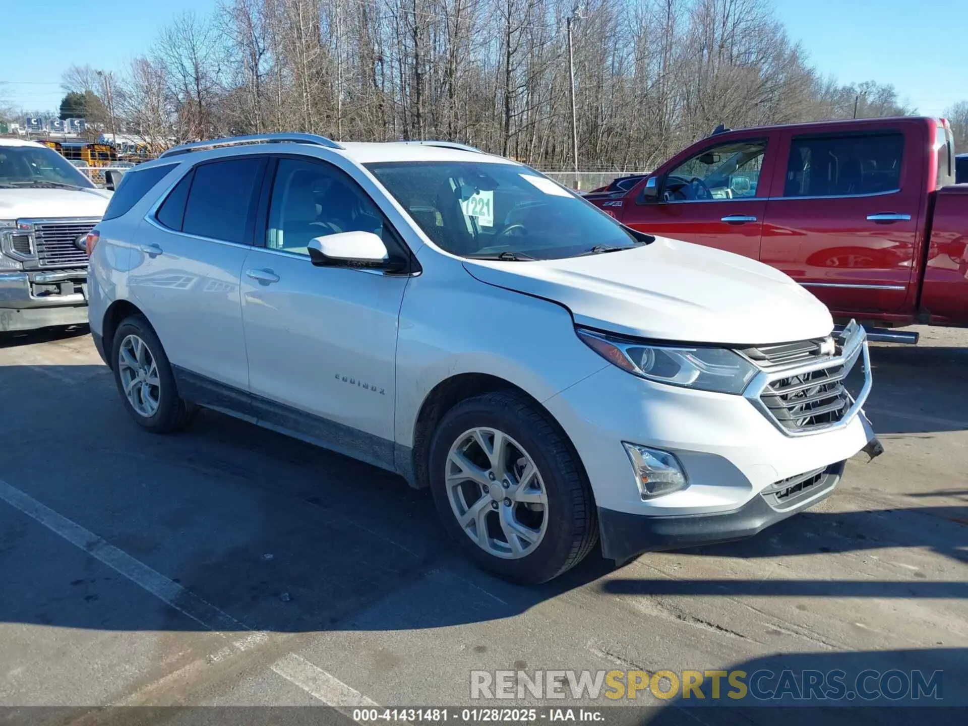 1 fotografías del automóvil dañado 3GNAXLEX8LS610434 CHEVROLET EQUINOX 2020