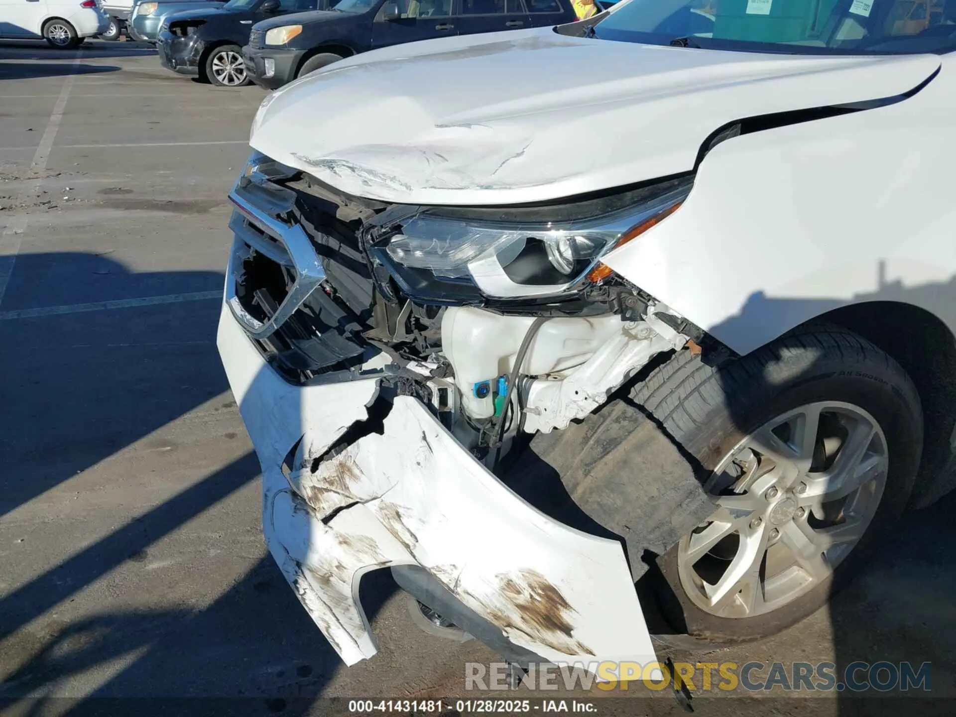 12 fotografías del automóvil dañado 3GNAXLEX8LS610434 CHEVROLET EQUINOX 2020