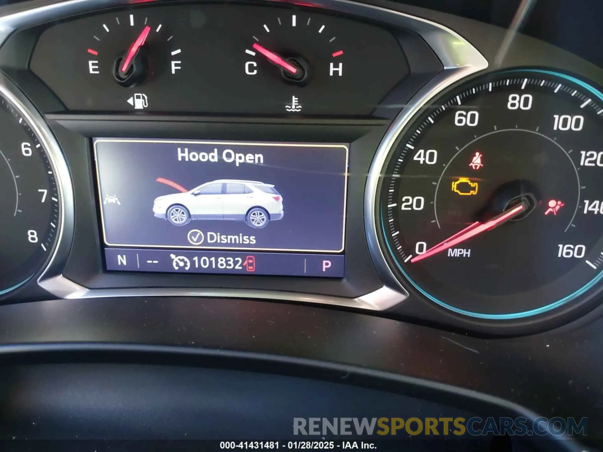 16 fotografías del automóvil dañado 3GNAXLEX8LS610434 CHEVROLET EQUINOX 2020