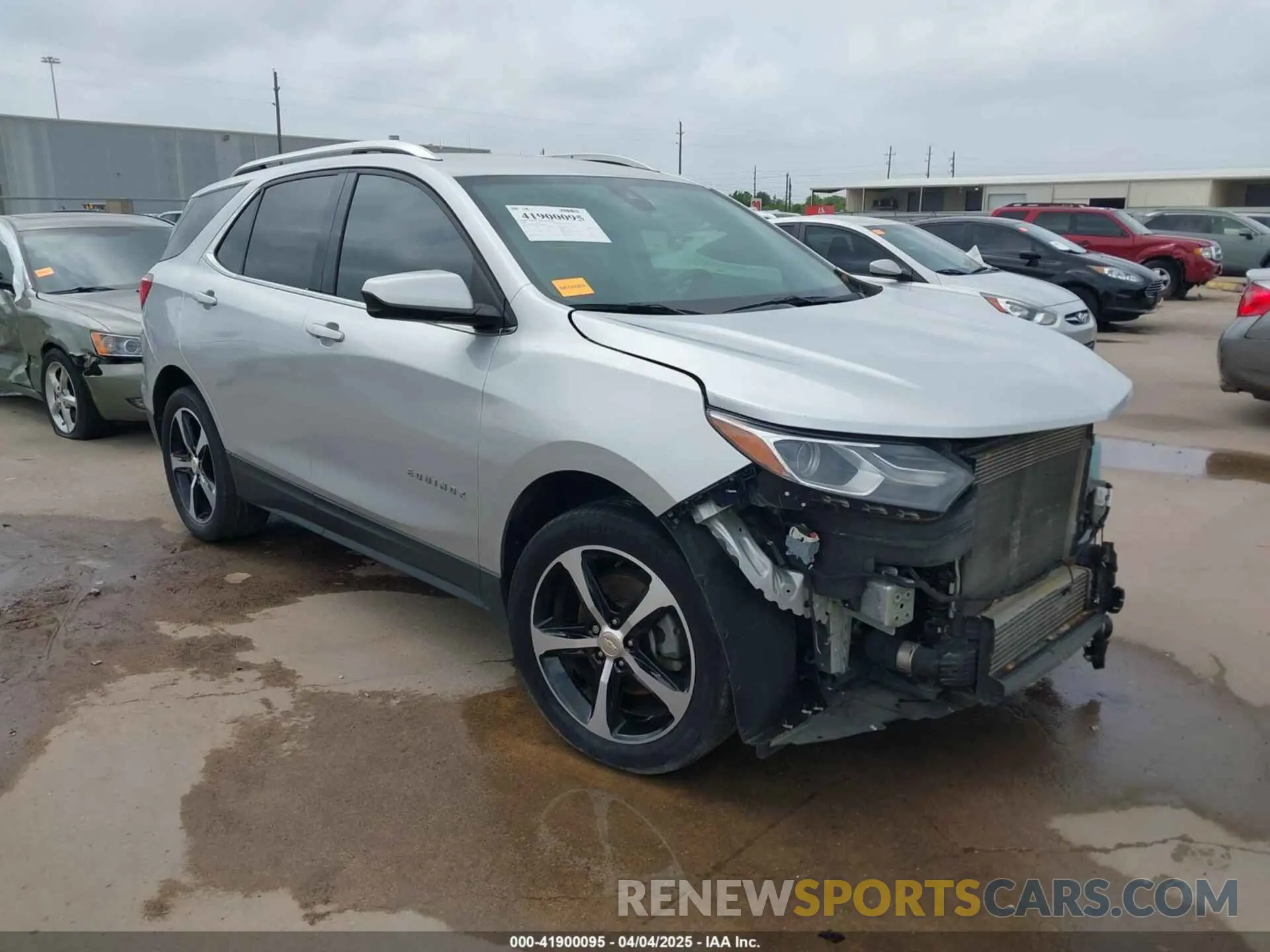 1 fotografías del automóvil dañado 3GNAXLEXXLS590977 CHEVROLET EQUINOX 2020