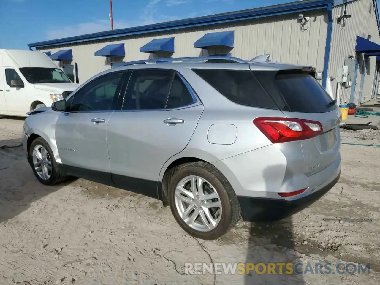 2 fotografías del automóvil dañado 3GNAXNEV0LS571090 CHEVROLET EQUINOX 2020
