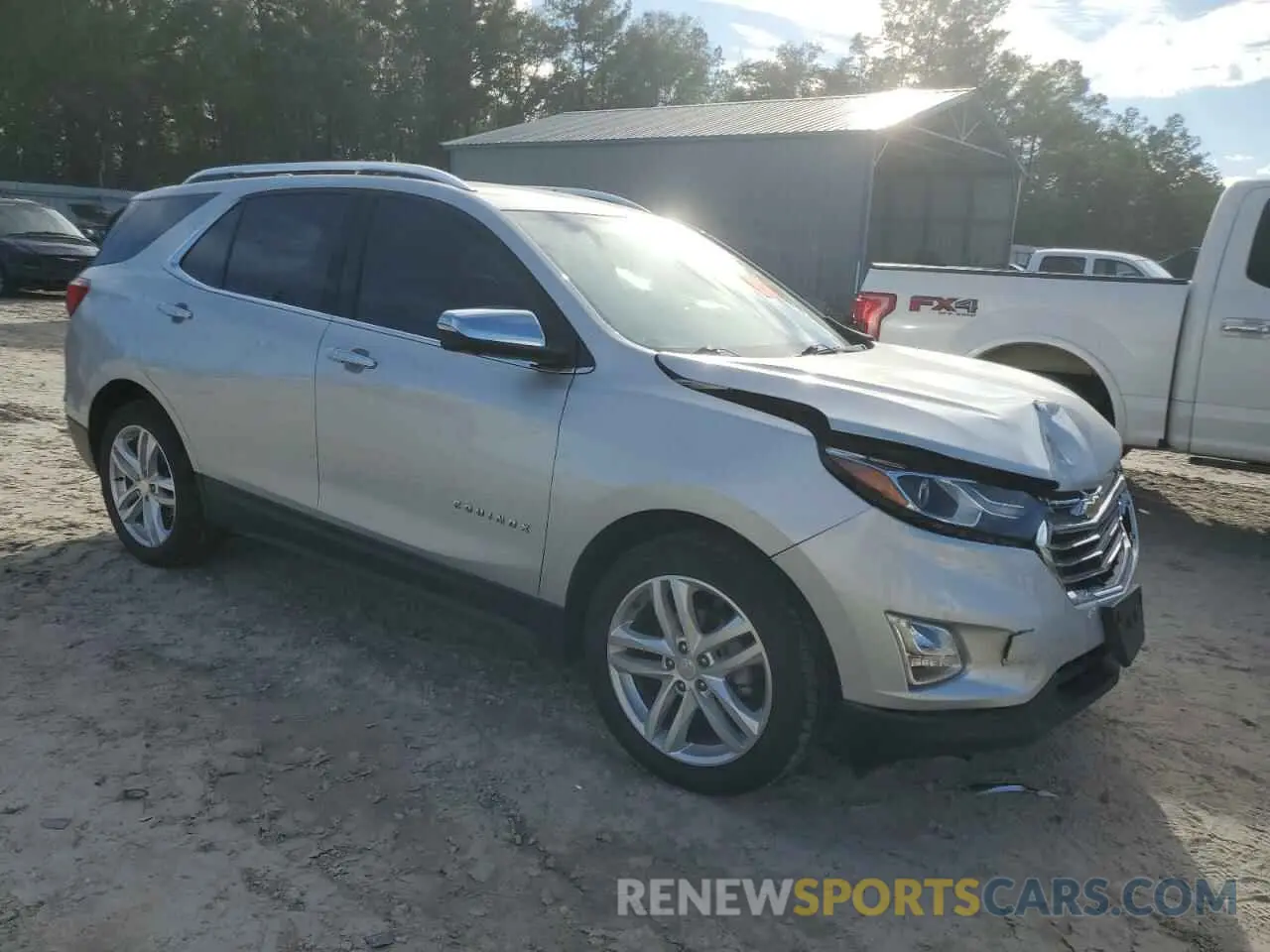 4 fotografías del automóvil dañado 3GNAXNEV0LS571090 CHEVROLET EQUINOX 2020