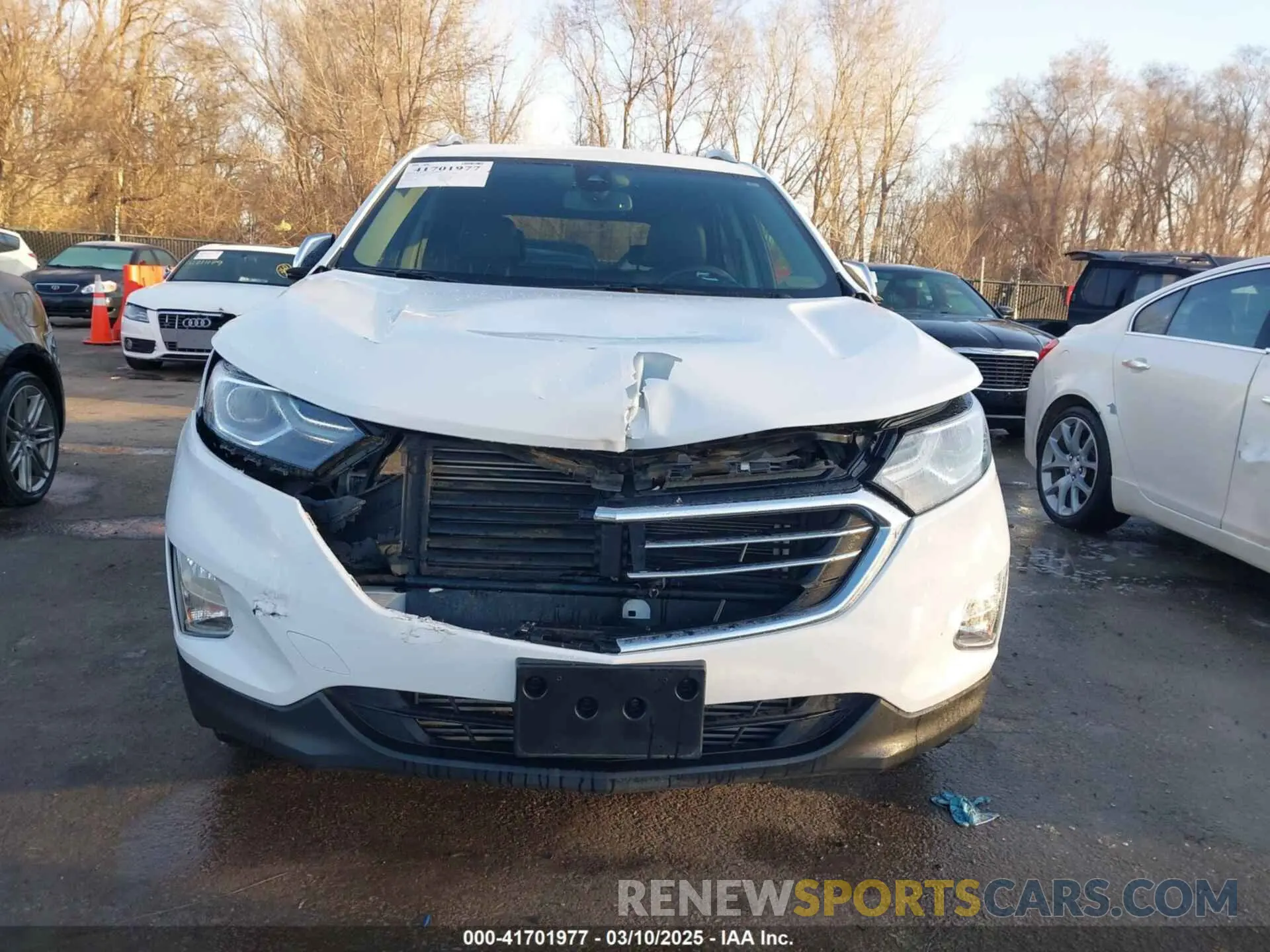 12 fotografías del automóvil dañado 3GNAXNEV0LS736653 CHEVROLET EQUINOX 2020