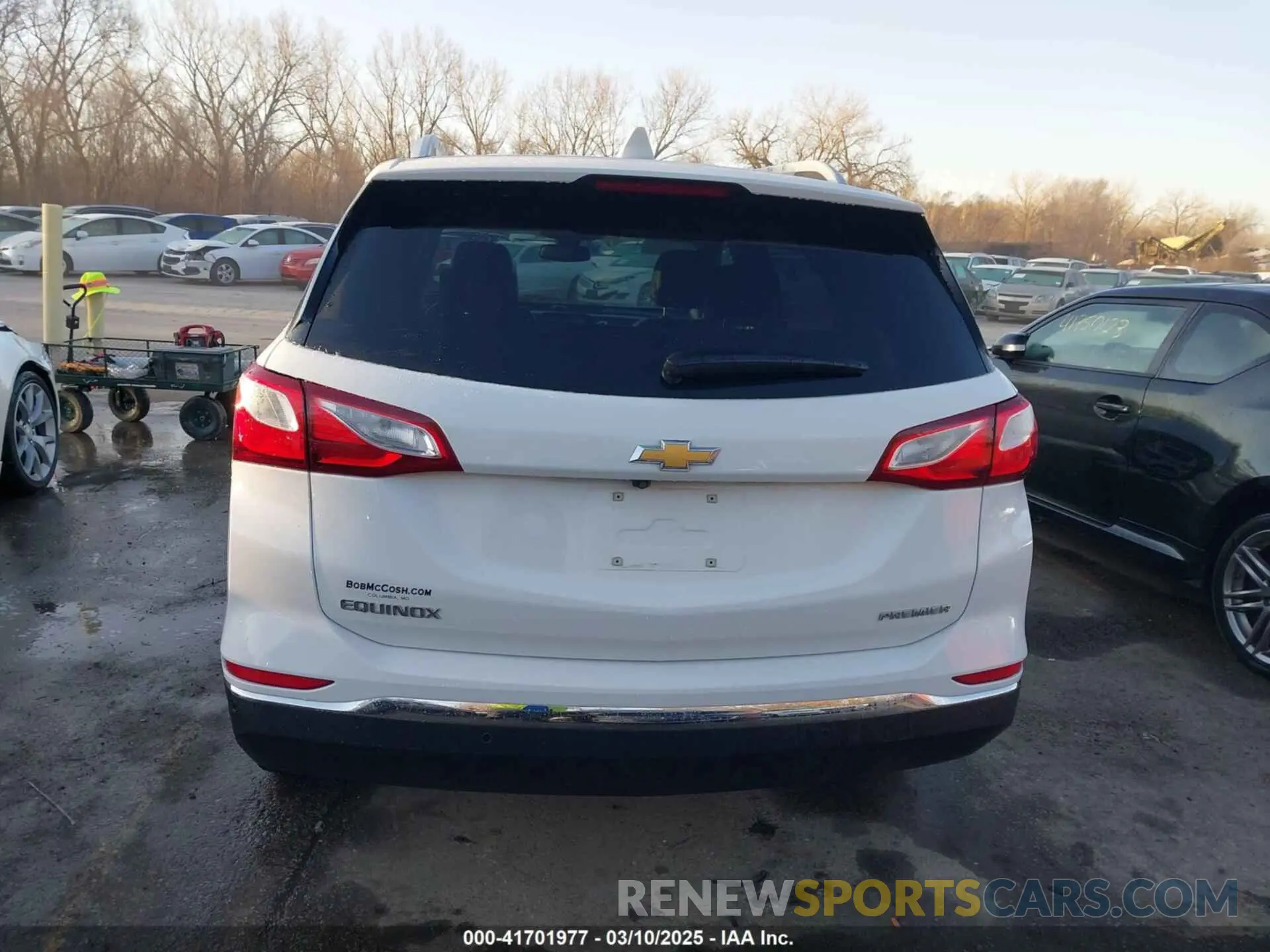 16 fotografías del automóvil dañado 3GNAXNEV0LS736653 CHEVROLET EQUINOX 2020