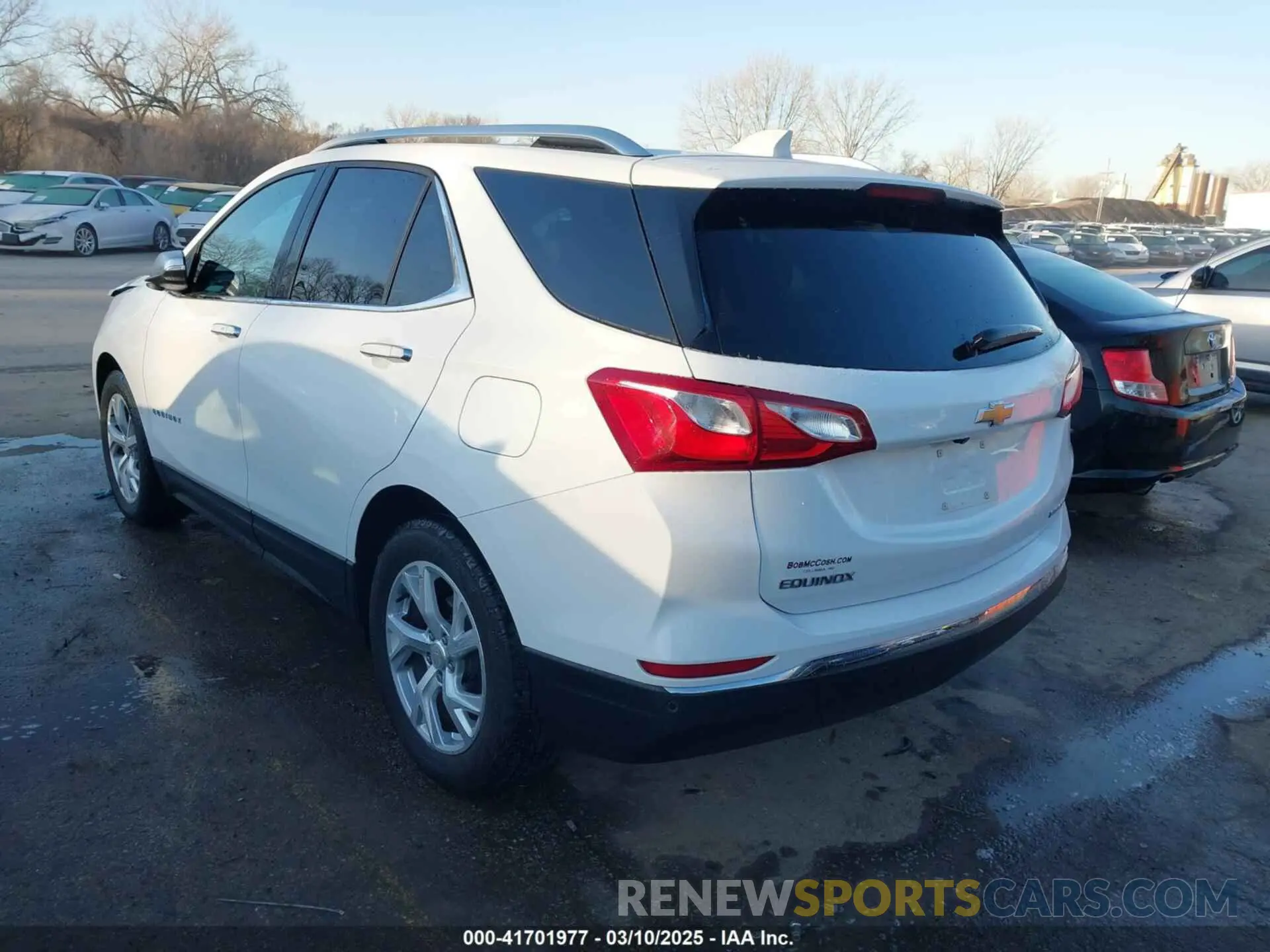 3 fotografías del automóvil dañado 3GNAXNEV0LS736653 CHEVROLET EQUINOX 2020