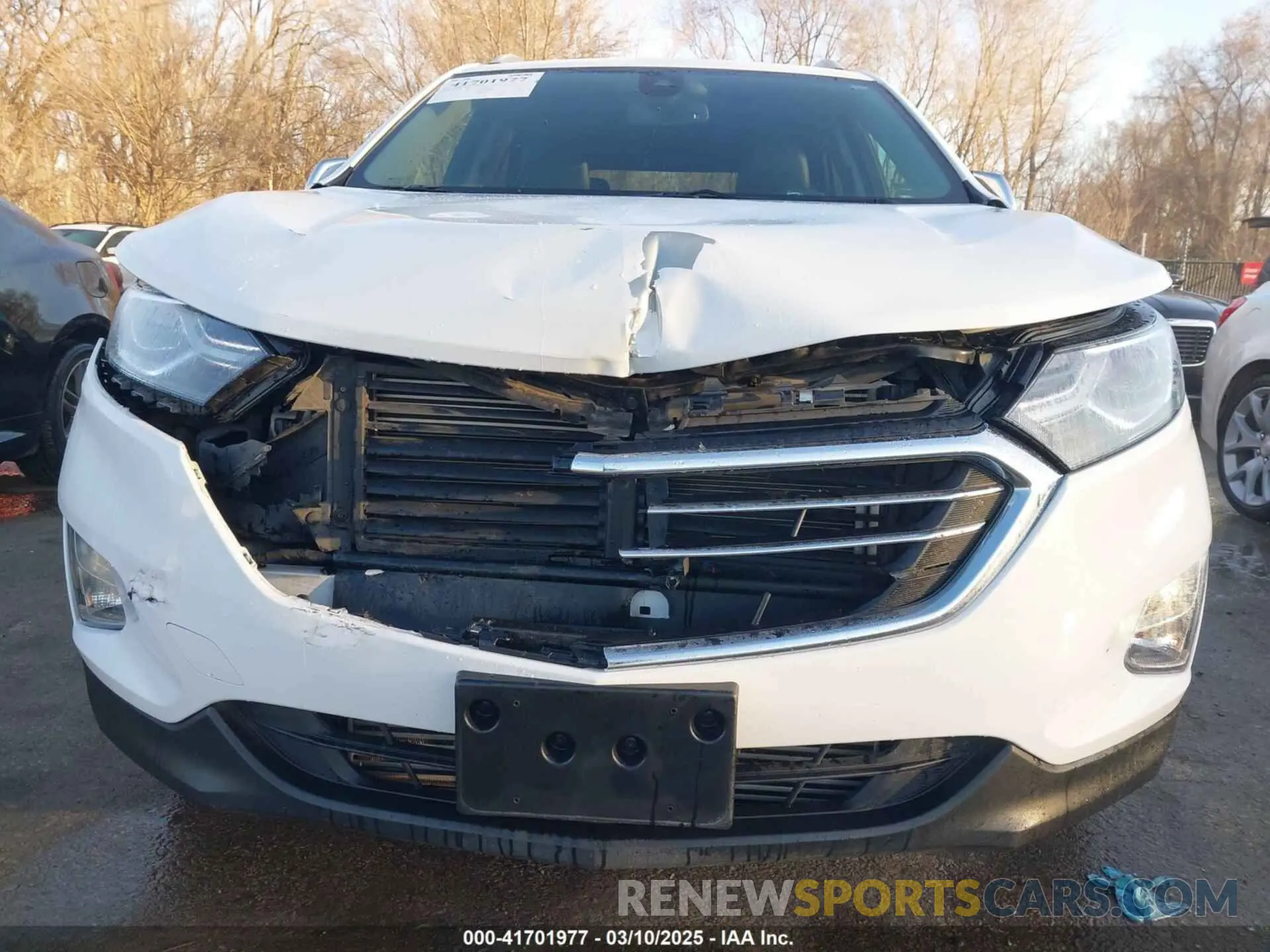 6 fotografías del automóvil dañado 3GNAXNEV0LS736653 CHEVROLET EQUINOX 2020