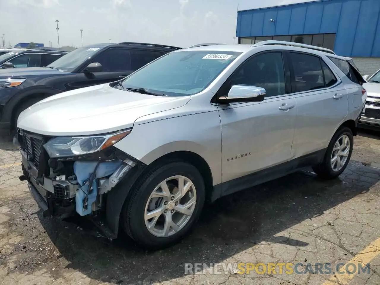 1 fotografías del automóvil dañado 3GNAXNEV2LS658604 CHEVROLET EQUINOX 2020