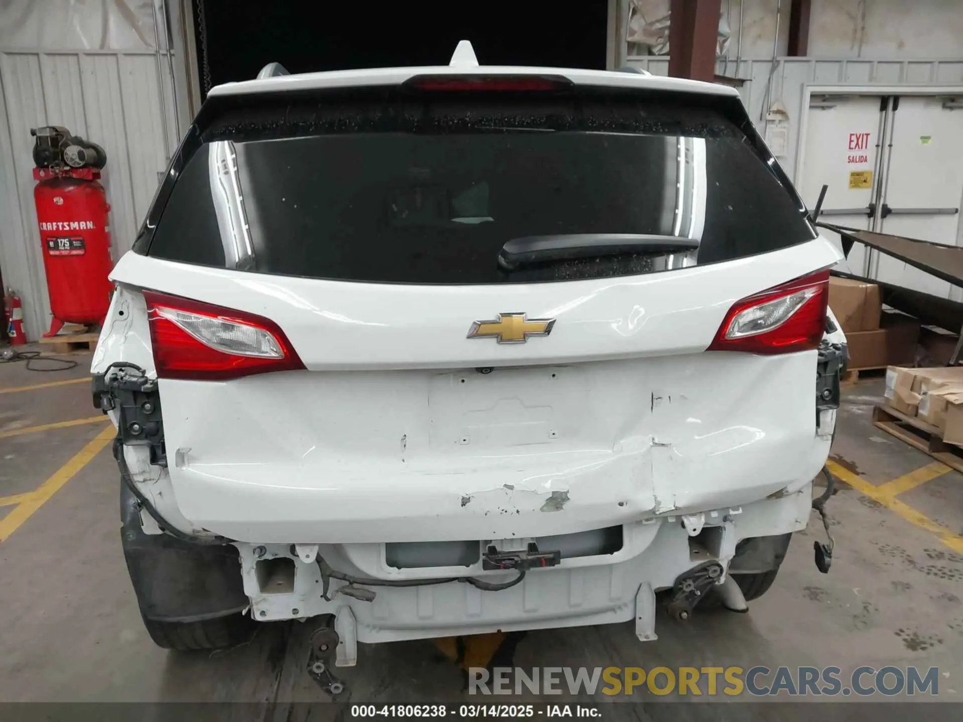 17 fotografías del automóvil dañado 3GNAXNEV2LS676794 CHEVROLET EQUINOX 2020