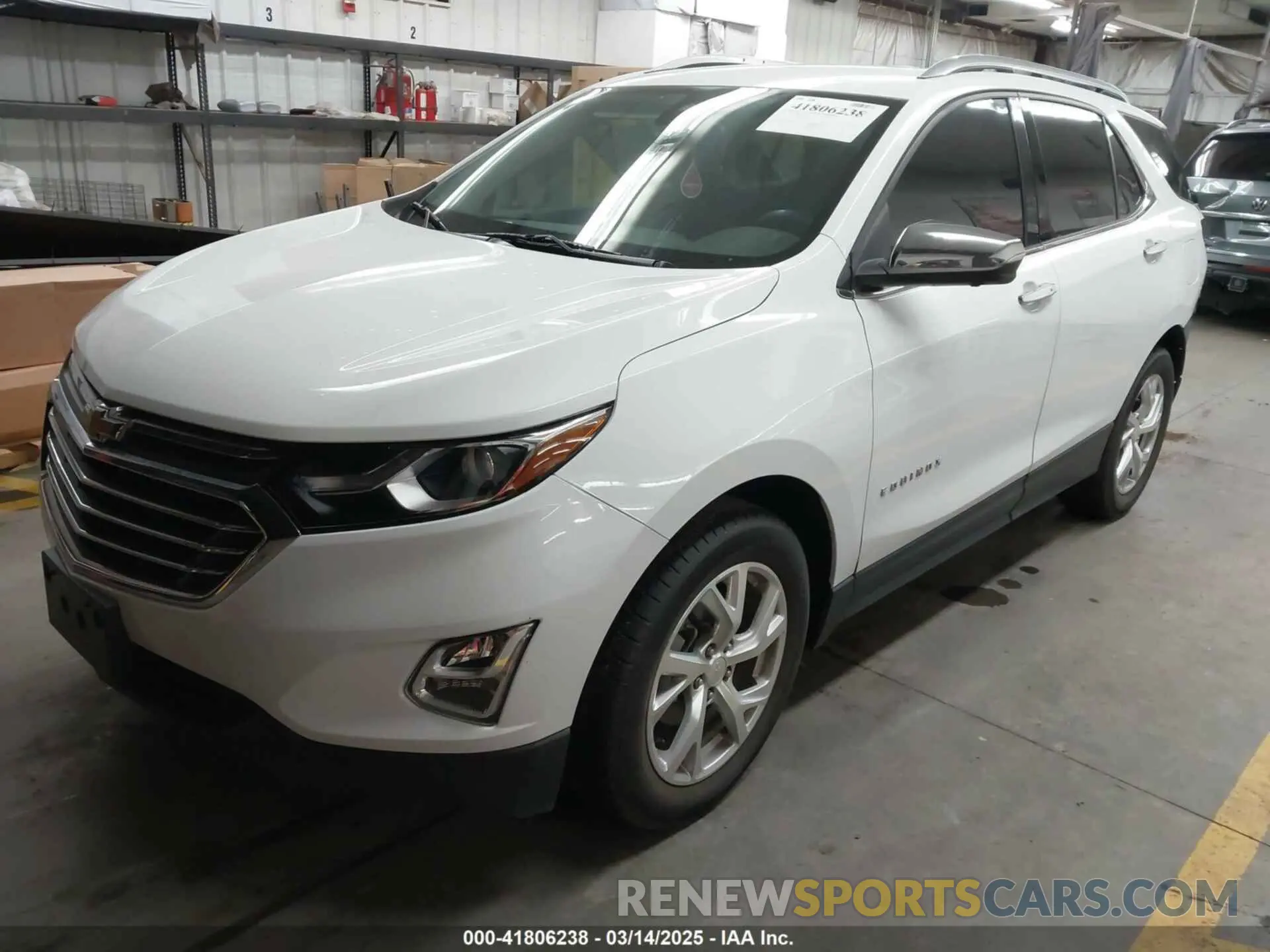 2 fotografías del automóvil dañado 3GNAXNEV2LS676794 CHEVROLET EQUINOX 2020