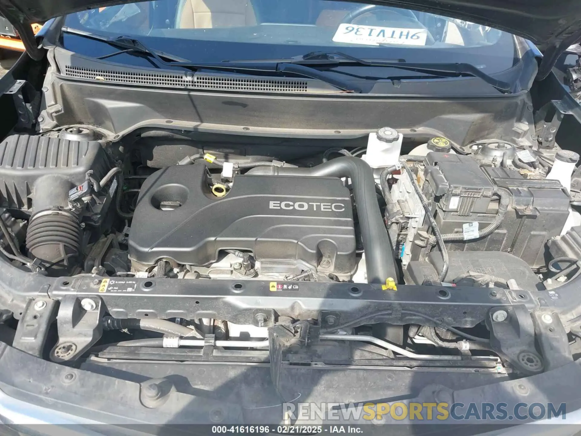 10 fotografías del automóvil dañado 3GNAXNEV5LS566564 CHEVROLET EQUINOX 2020