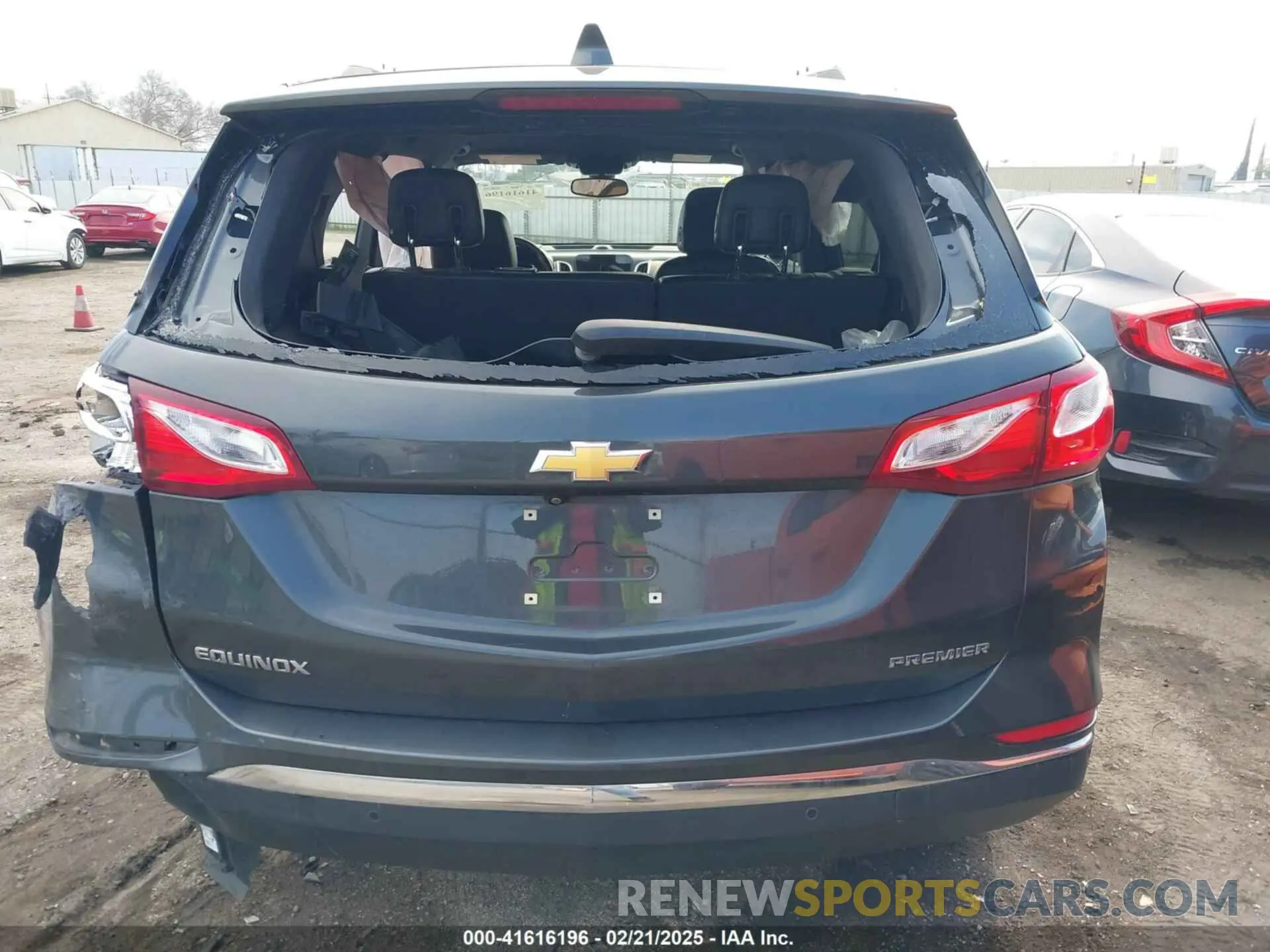 16 fotografías del automóvil dañado 3GNAXNEV5LS566564 CHEVROLET EQUINOX 2020
