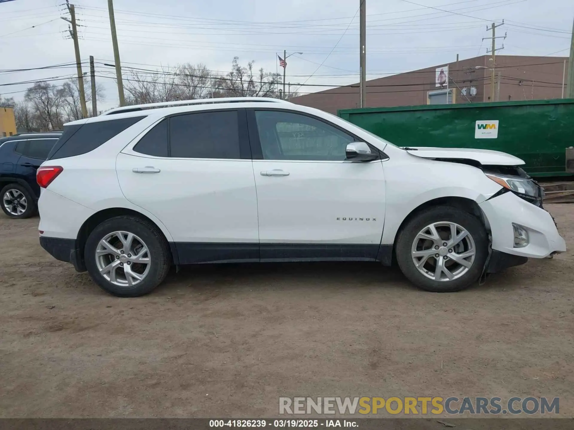 13 fotografías del automóvil dañado 3GNAXNEV9LS512961 CHEVROLET EQUINOX 2020