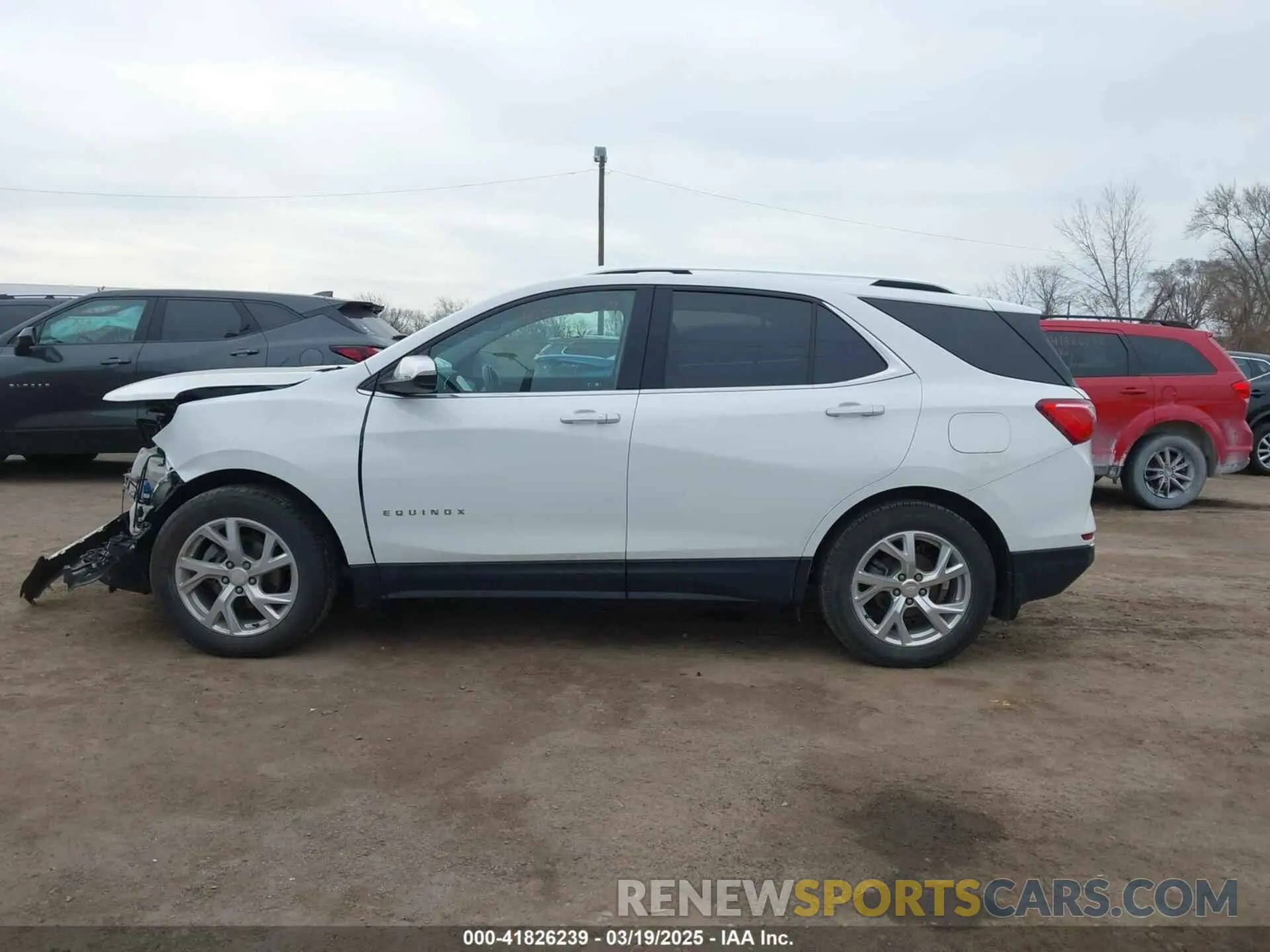 14 fotografías del automóvil dañado 3GNAXNEV9LS512961 CHEVROLET EQUINOX 2020
