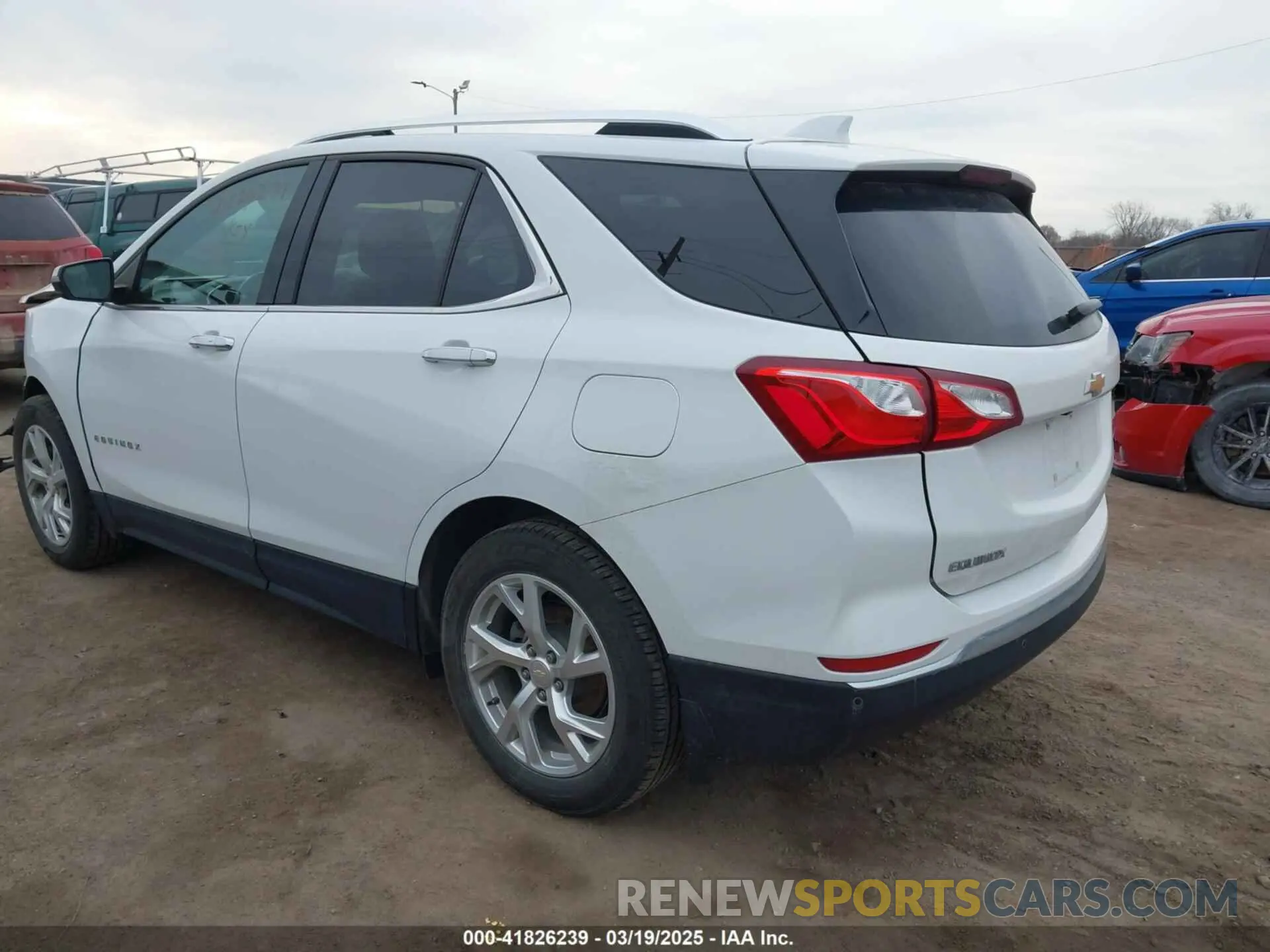 3 fotografías del automóvil dañado 3GNAXNEV9LS512961 CHEVROLET EQUINOX 2020