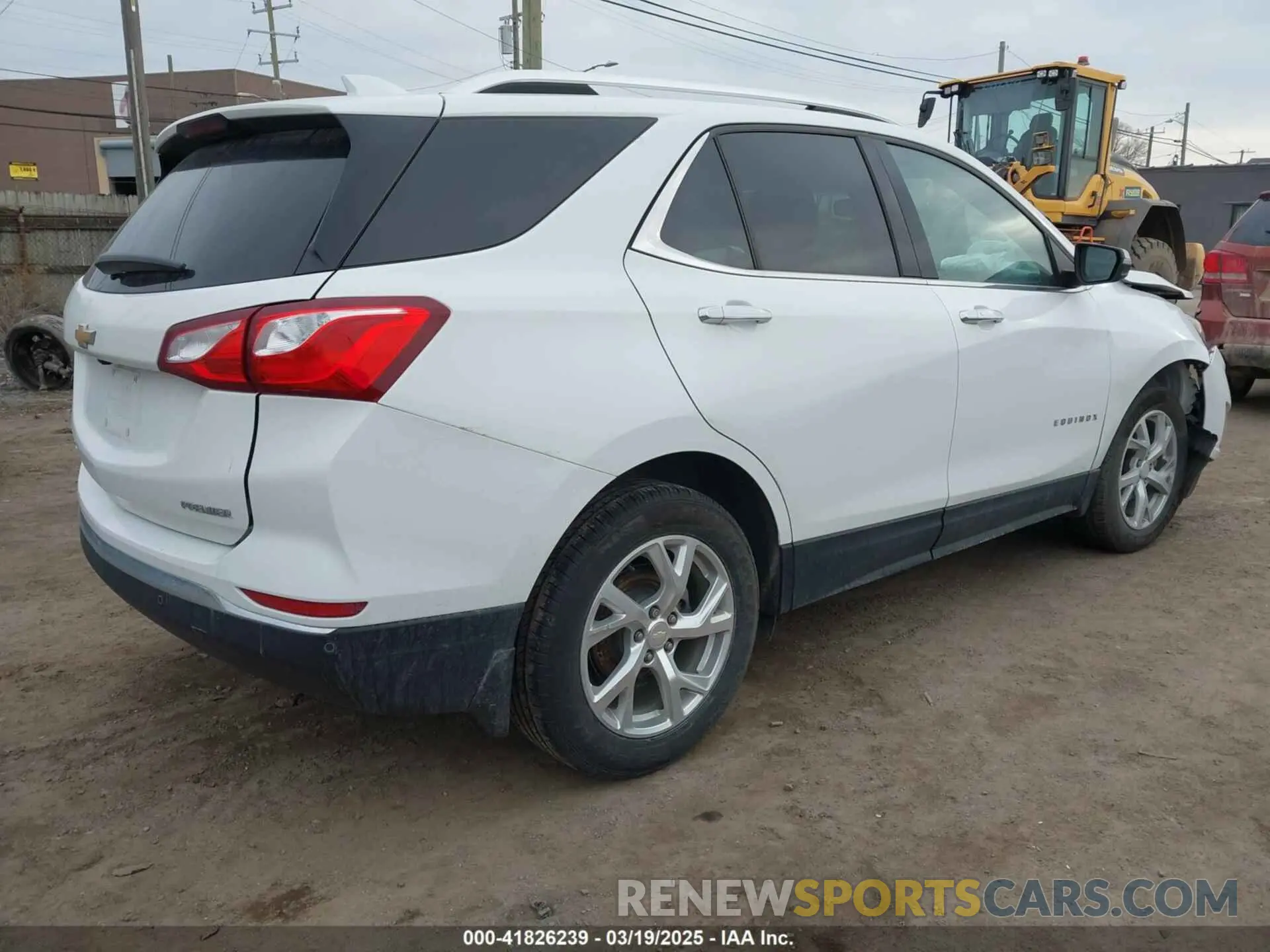 4 fotografías del automóvil dañado 3GNAXNEV9LS512961 CHEVROLET EQUINOX 2020