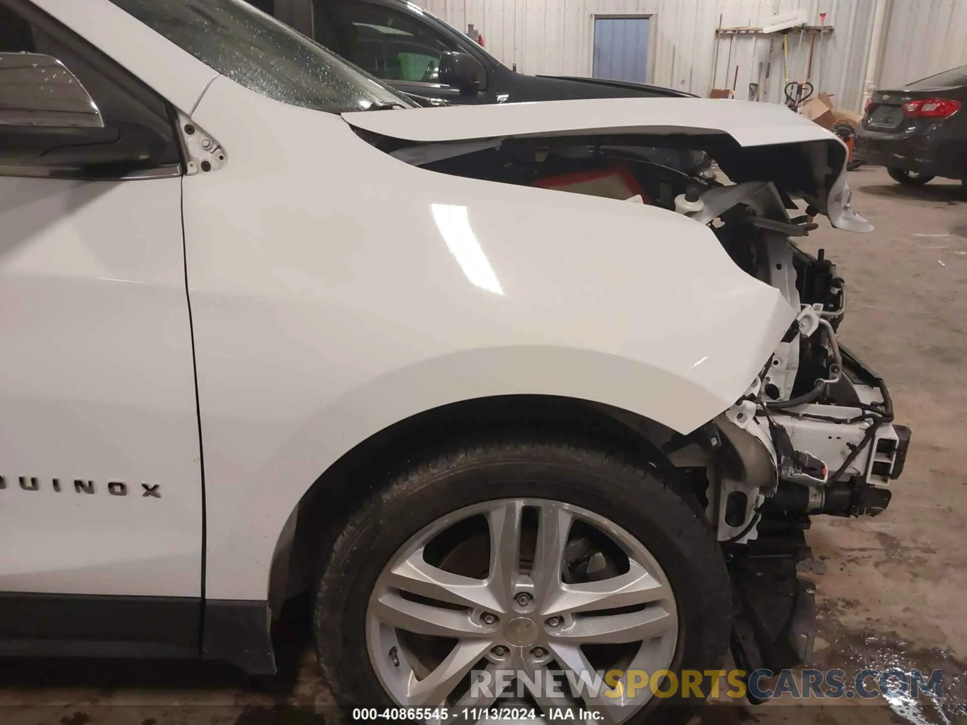 19 fotografías del automóvil dañado 3GNAXPEX3LS528070 CHEVROLET EQUINOX 2020