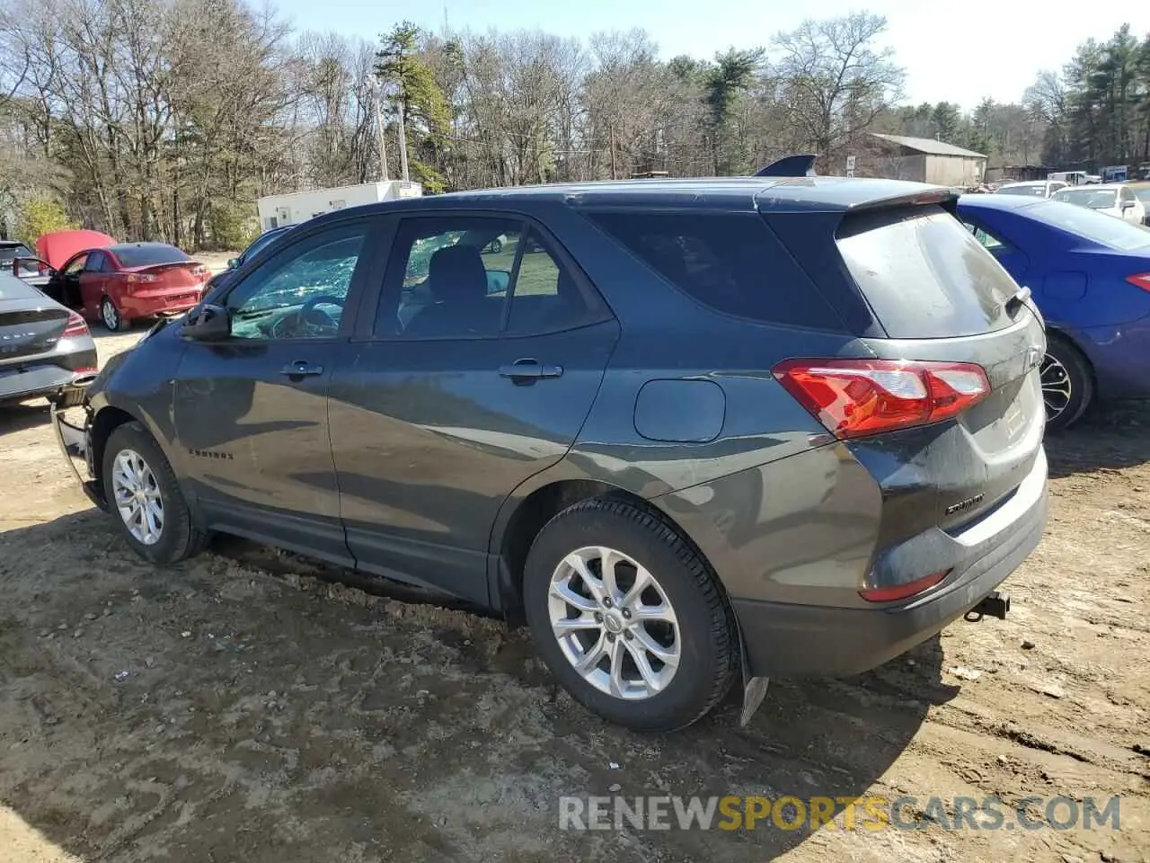 2 fotografías del automóvil dañado 3GNAXSEV0LS558905 CHEVROLET EQUINOX 2020