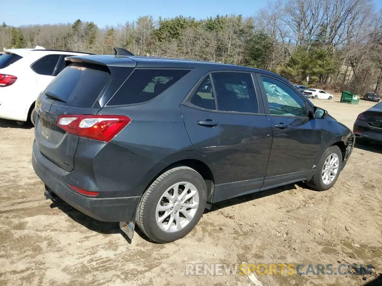 3 fotografías del automóvil dañado 3GNAXSEV0LS558905 CHEVROLET EQUINOX 2020
