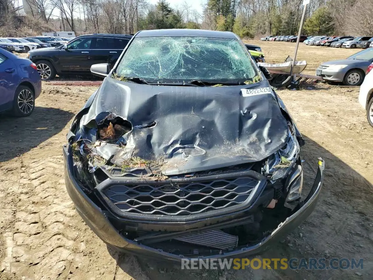 5 fotografías del automóvil dañado 3GNAXSEV0LS558905 CHEVROLET EQUINOX 2020
