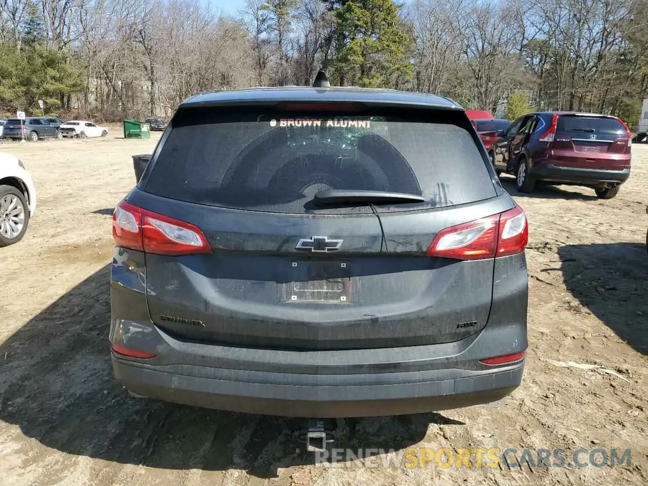 6 fotografías del automóvil dañado 3GNAXSEV0LS558905 CHEVROLET EQUINOX 2020