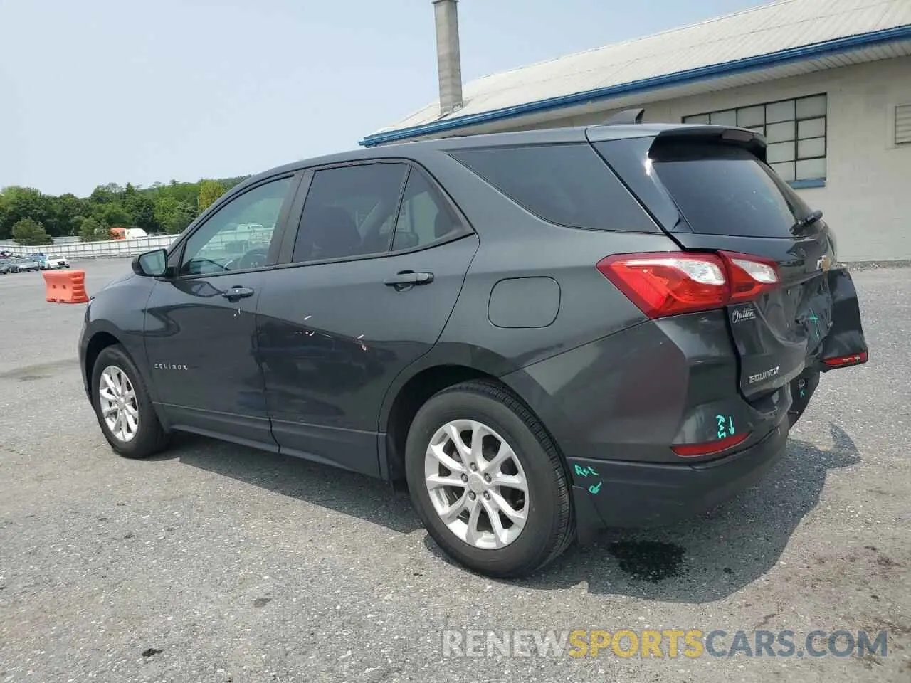 2 fotografías del automóvil dañado 3GNAXSEV1LS601602 CHEVROLET EQUINOX 2020