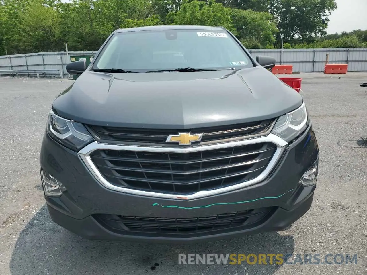 5 fotografías del automóvil dañado 3GNAXSEV1LS601602 CHEVROLET EQUINOX 2020