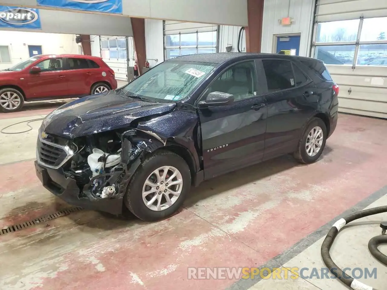 1 fotografías del automóvil dañado 3GNAXSEV1LS632087 CHEVROLET EQUINOX 2020