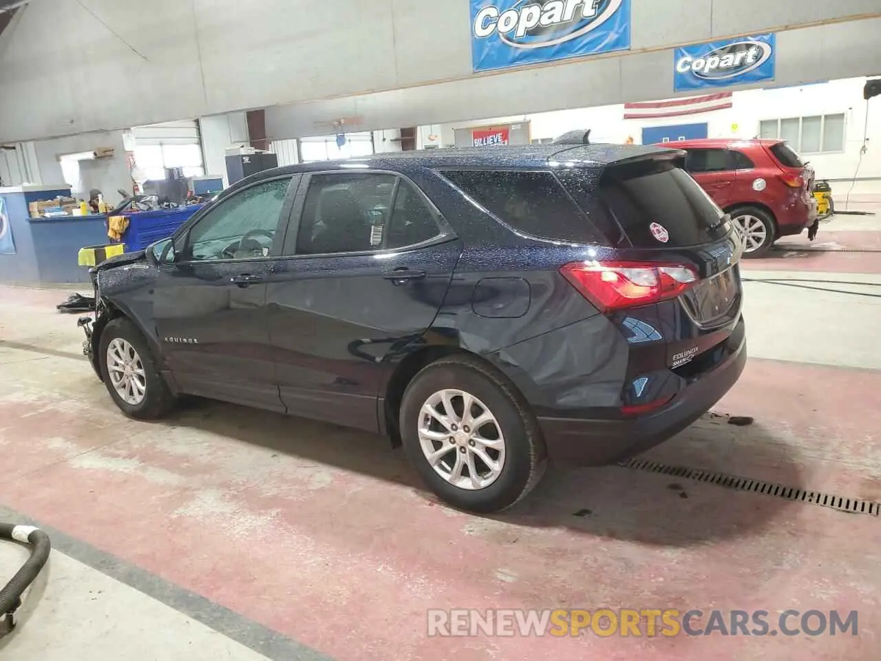 2 fotografías del automóvil dañado 3GNAXSEV1LS632087 CHEVROLET EQUINOX 2020